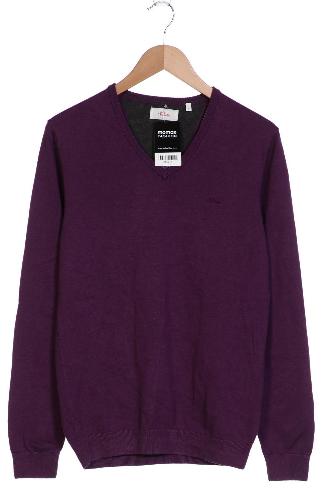 

s.Oliver Herren Pullover, flieder, Gr. 46