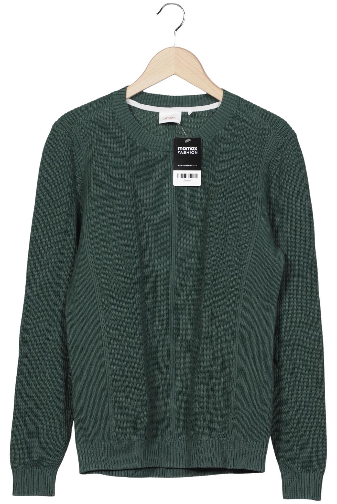 

s.Oliver Herren Pullover, grün, Gr. 48