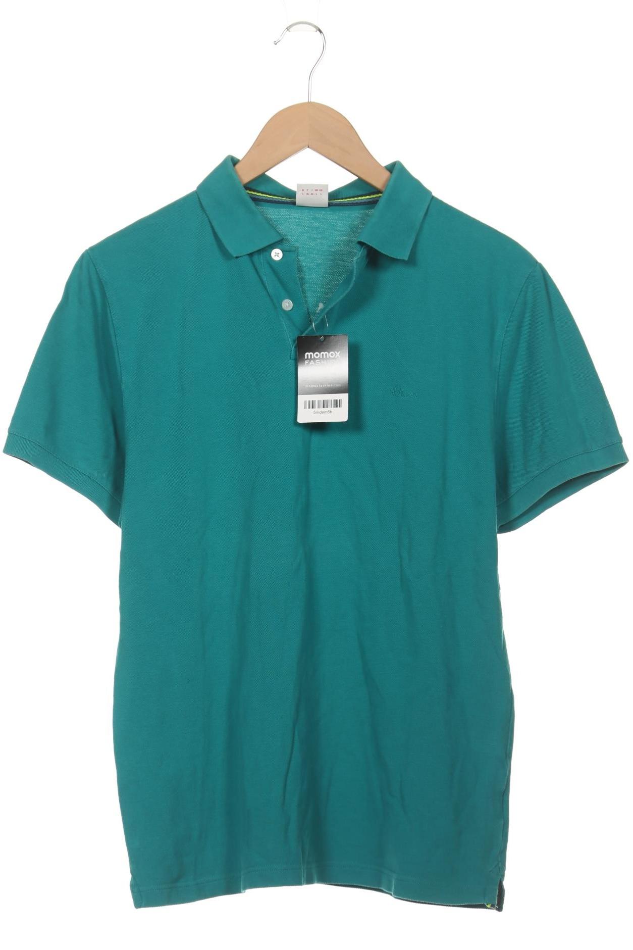 

s.Oliver Herren Poloshirt, türkis, Gr. 52