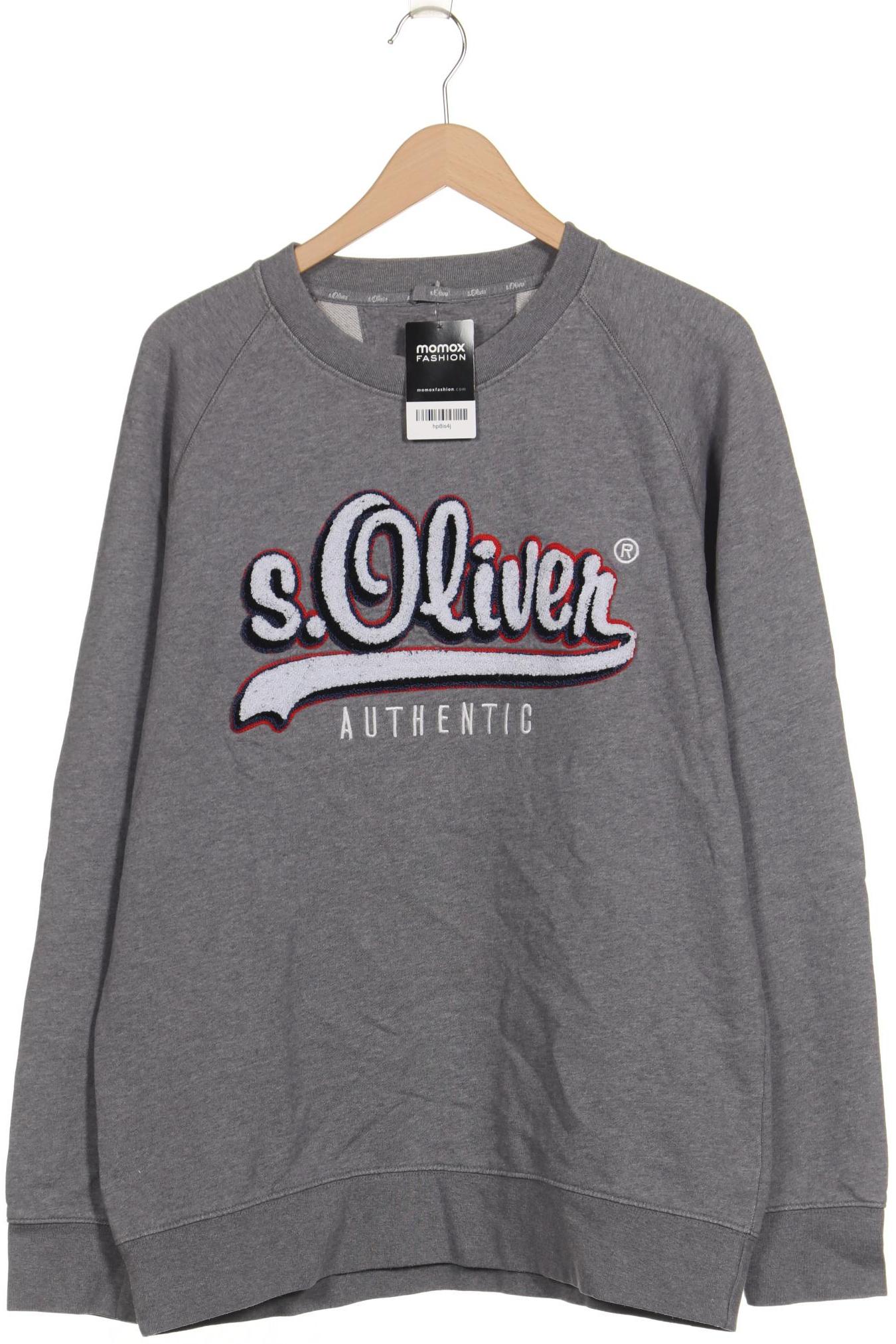 

s.Oliver Herren Sweatshirt, grau, Gr. 54