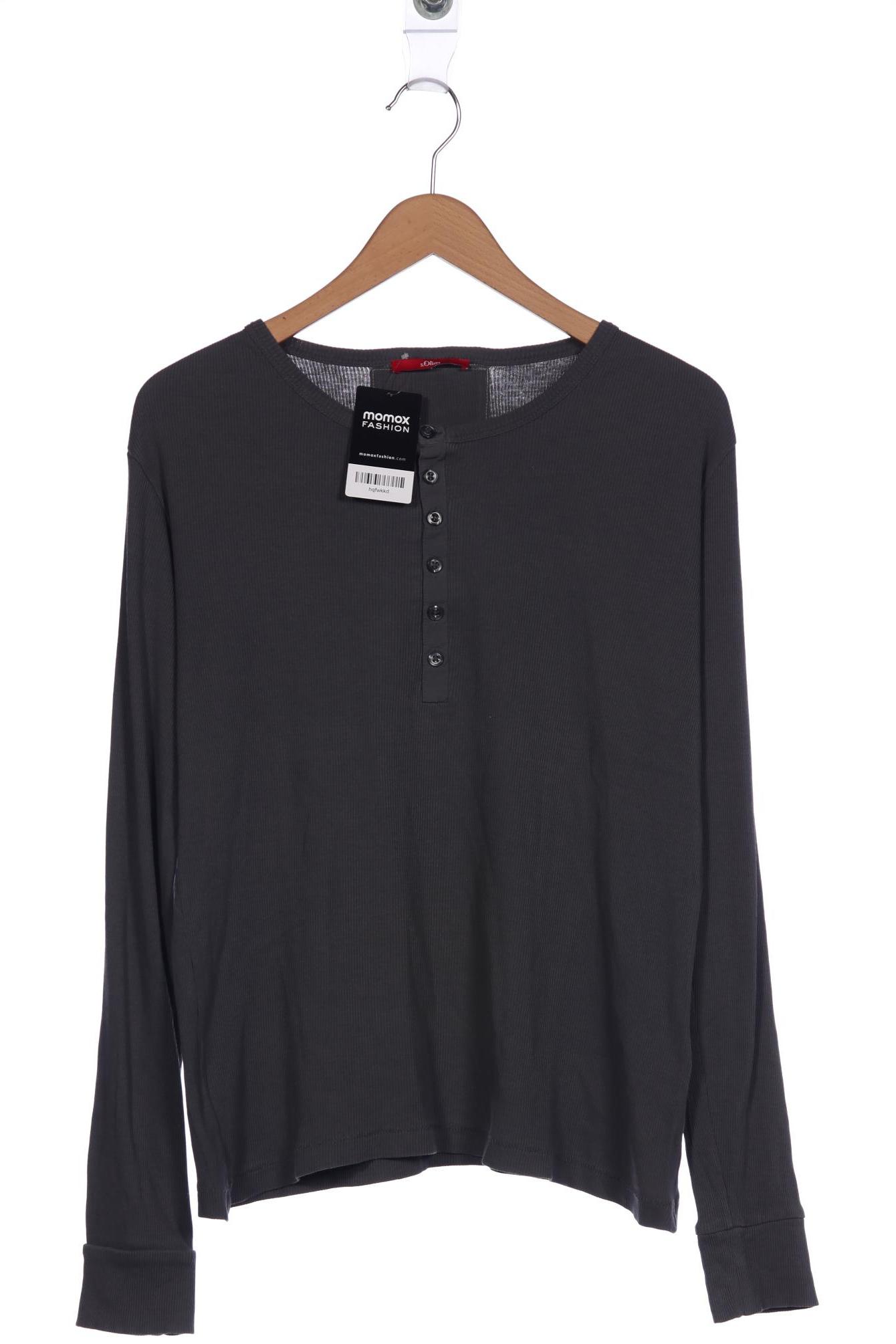 

s.Oliver Herren Langarmshirt, grau