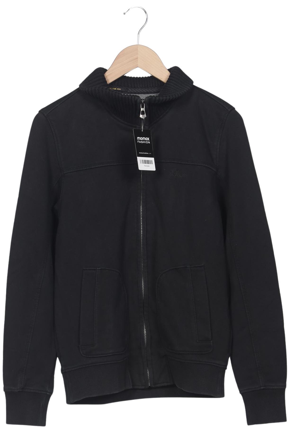 

s.Oliver Herren Sweatshirt, schwarz, Gr. 46