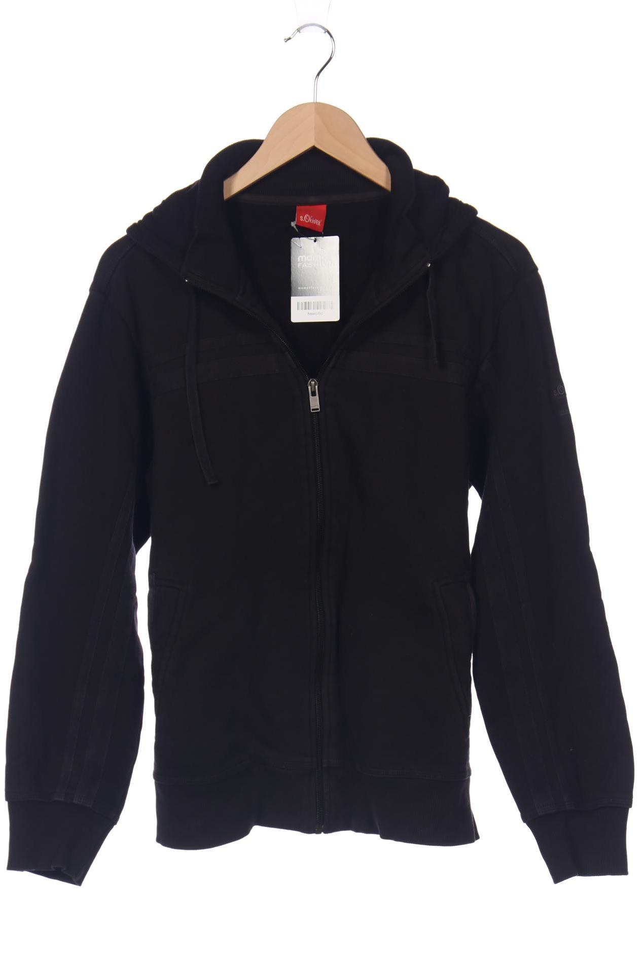 

s.Oliver Herren Kapuzenpullover, schwarz