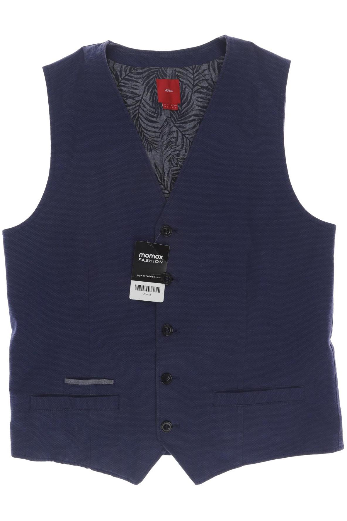 

s.Oliver Herren Weste, blau