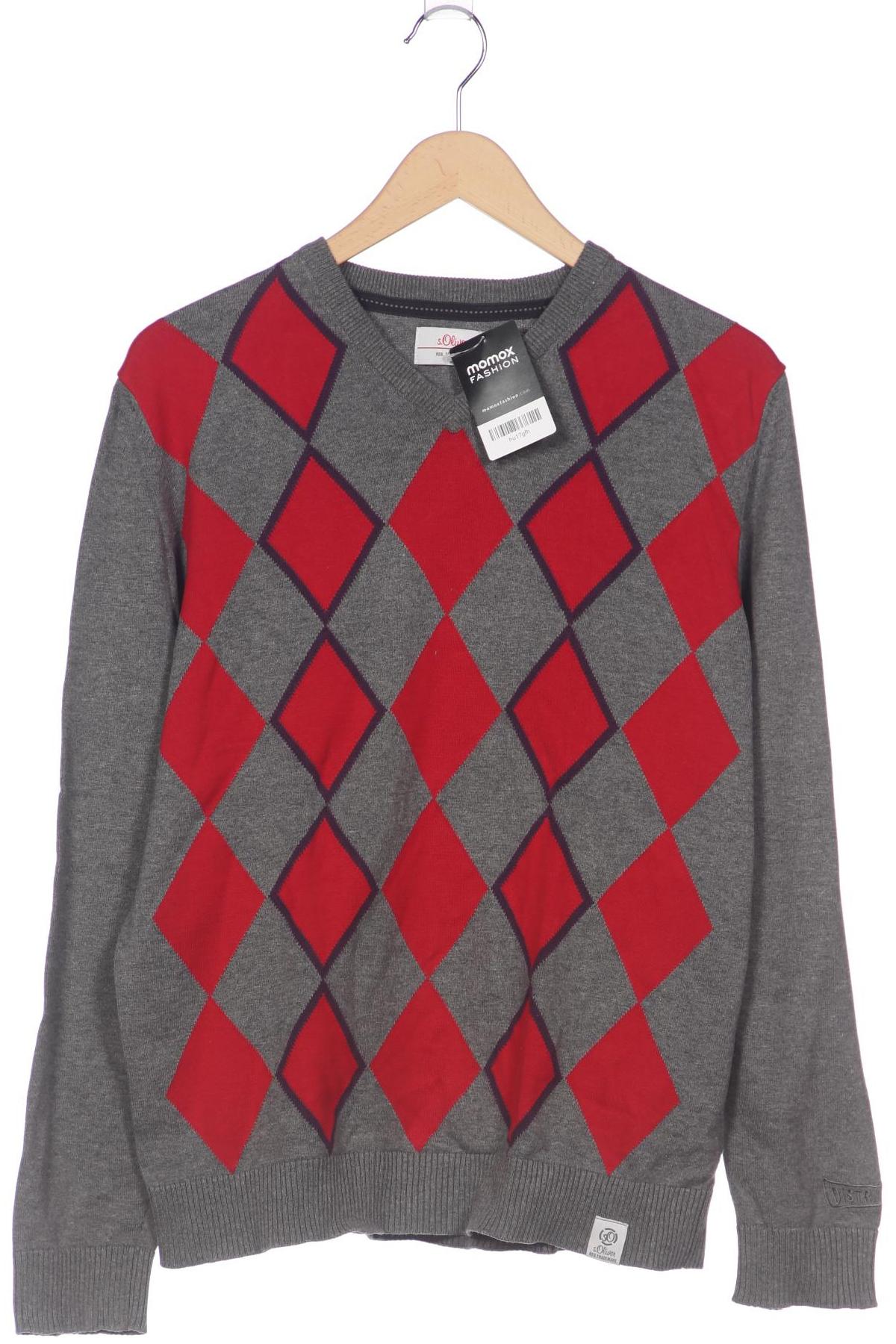

s.Oliver Herren Pullover, grau, Gr. 52