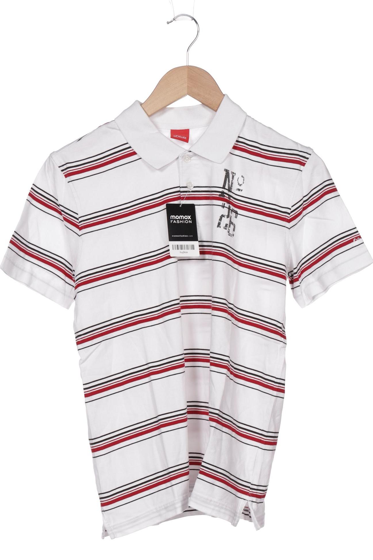 

s.Oliver Herren Poloshirt, weiß