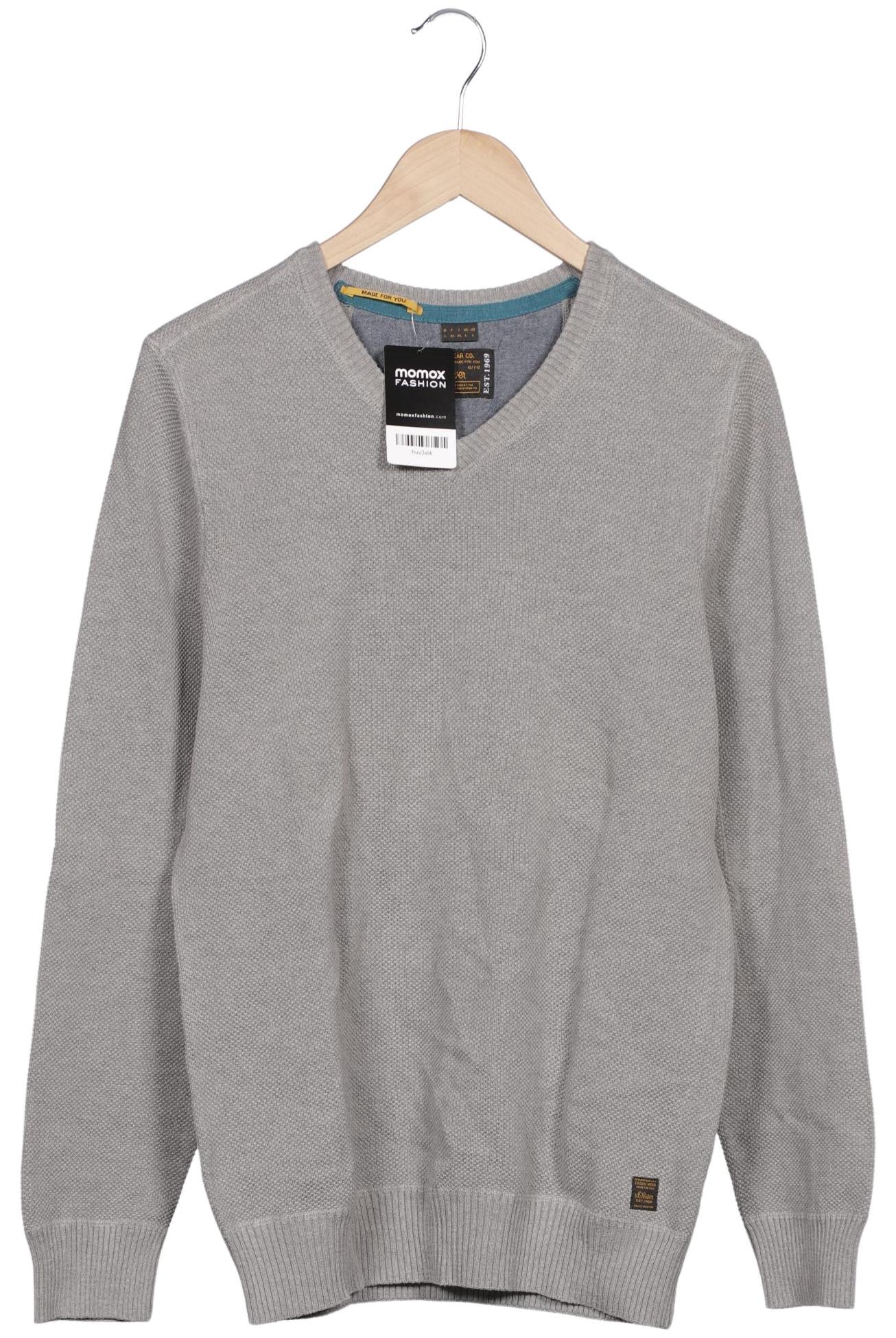 

s.Oliver Herren Pullover, grau, Gr. 52