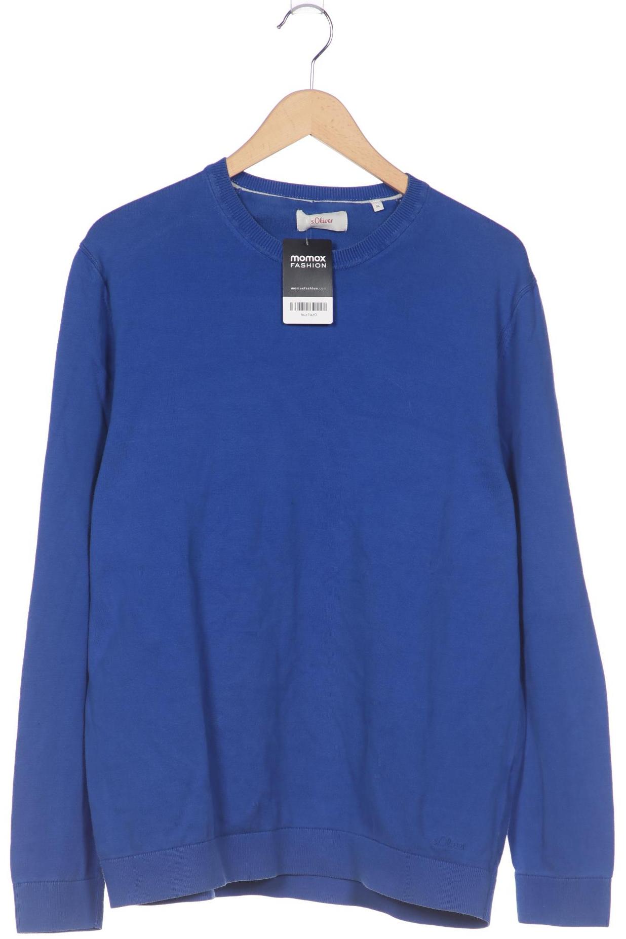 

s.Oliver Herren Pullover, blau, Gr. 54