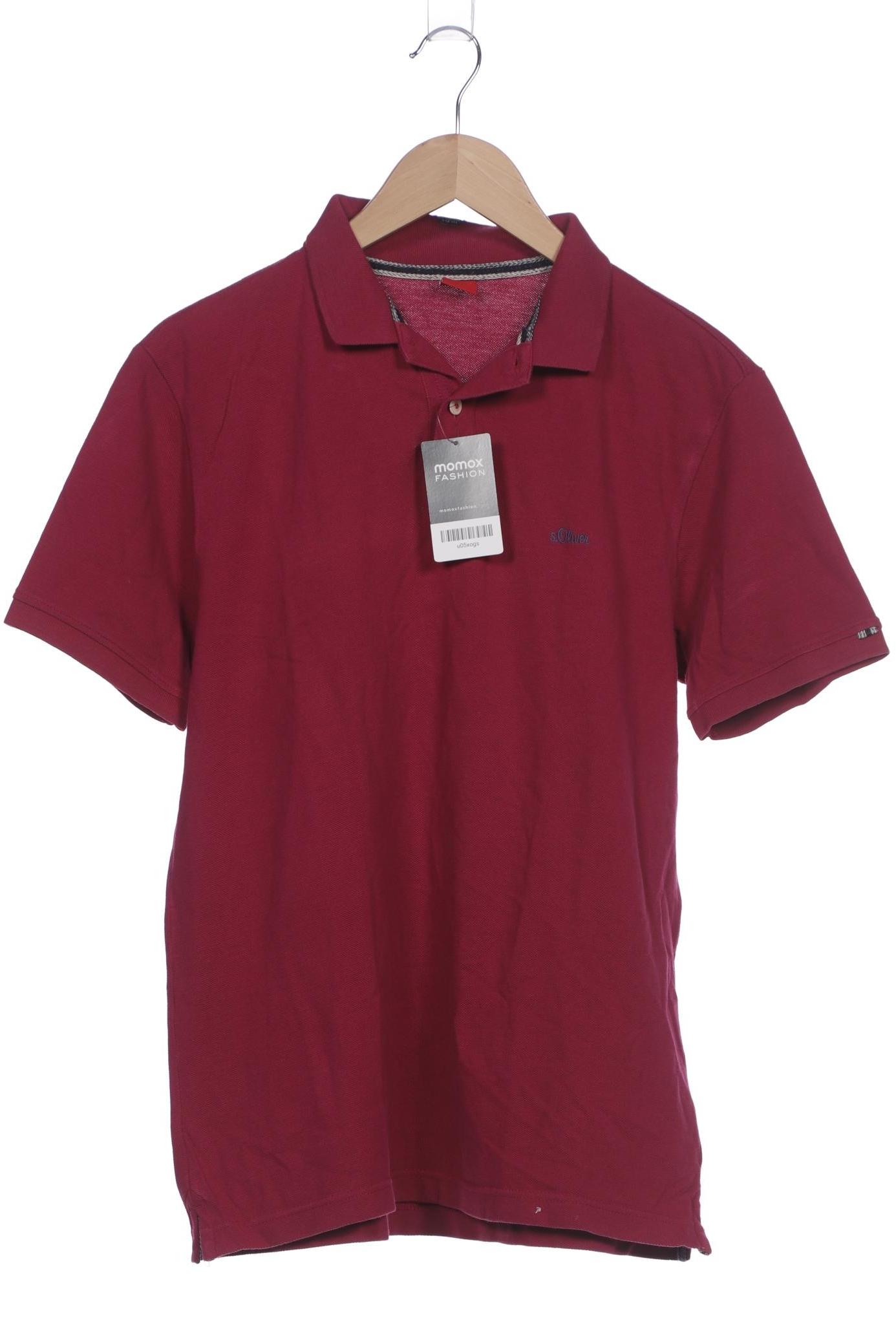 

s.Oliver Herren Poloshirt, pink, Gr. 52