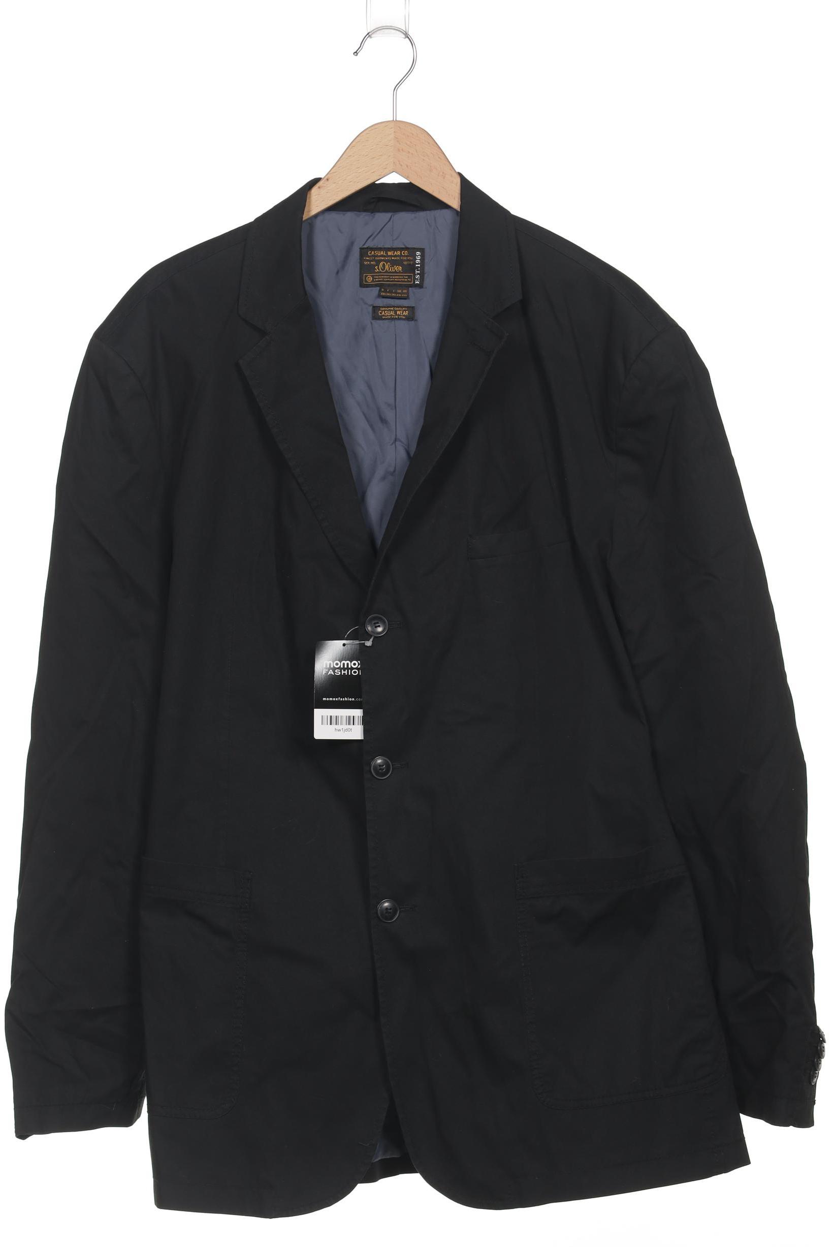 

s.Oliver Herren Sakko, schwarz, Gr. 56