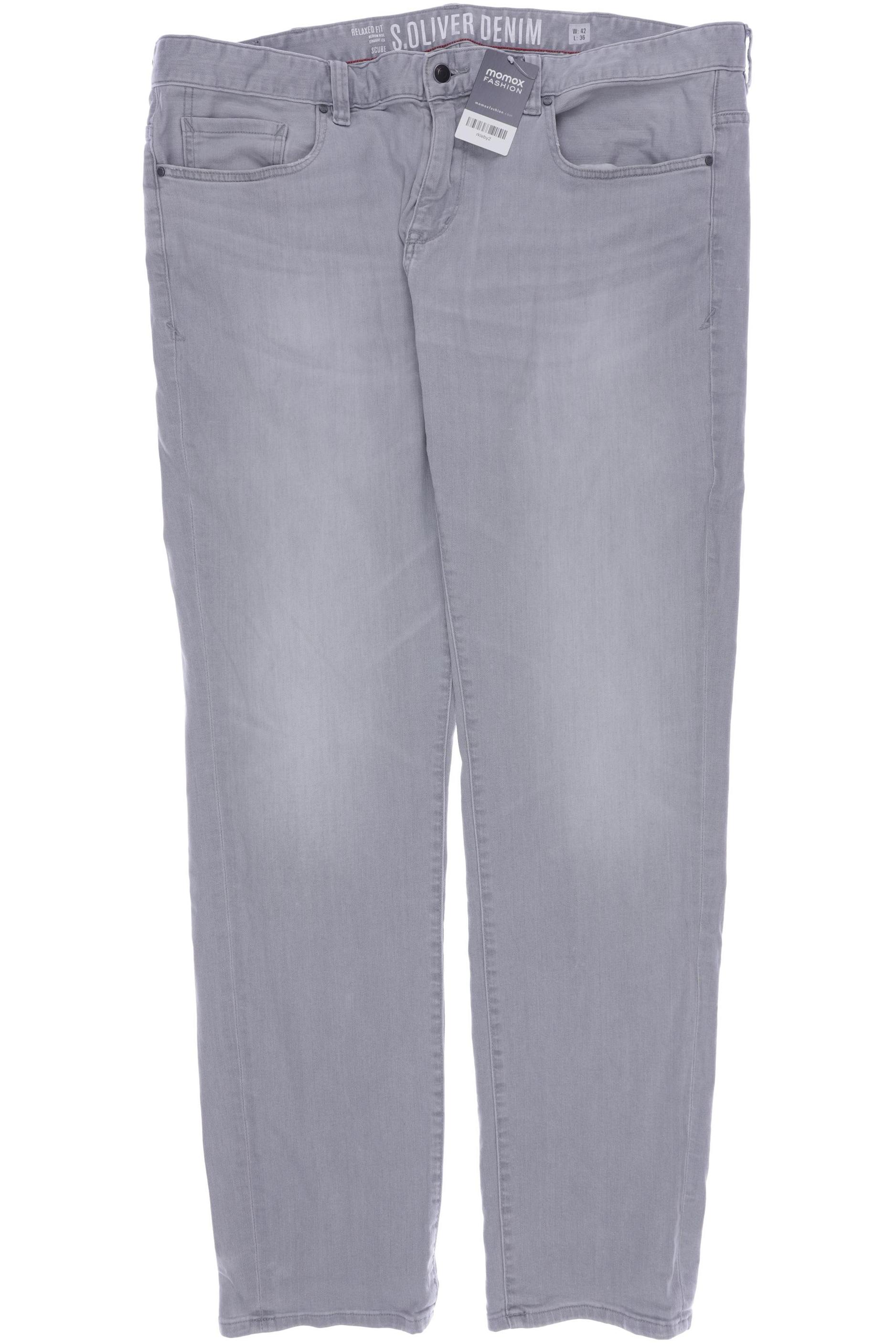 

s.Oliver Herren Jeans, grau, Gr. 58