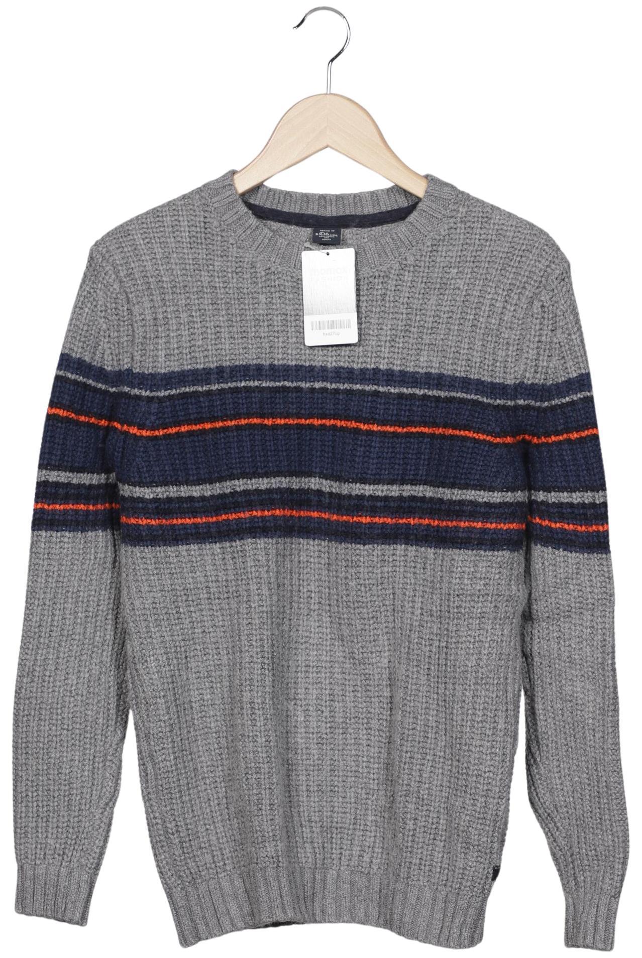 

s.Oliver Herren Pullover, grau, Gr. 48