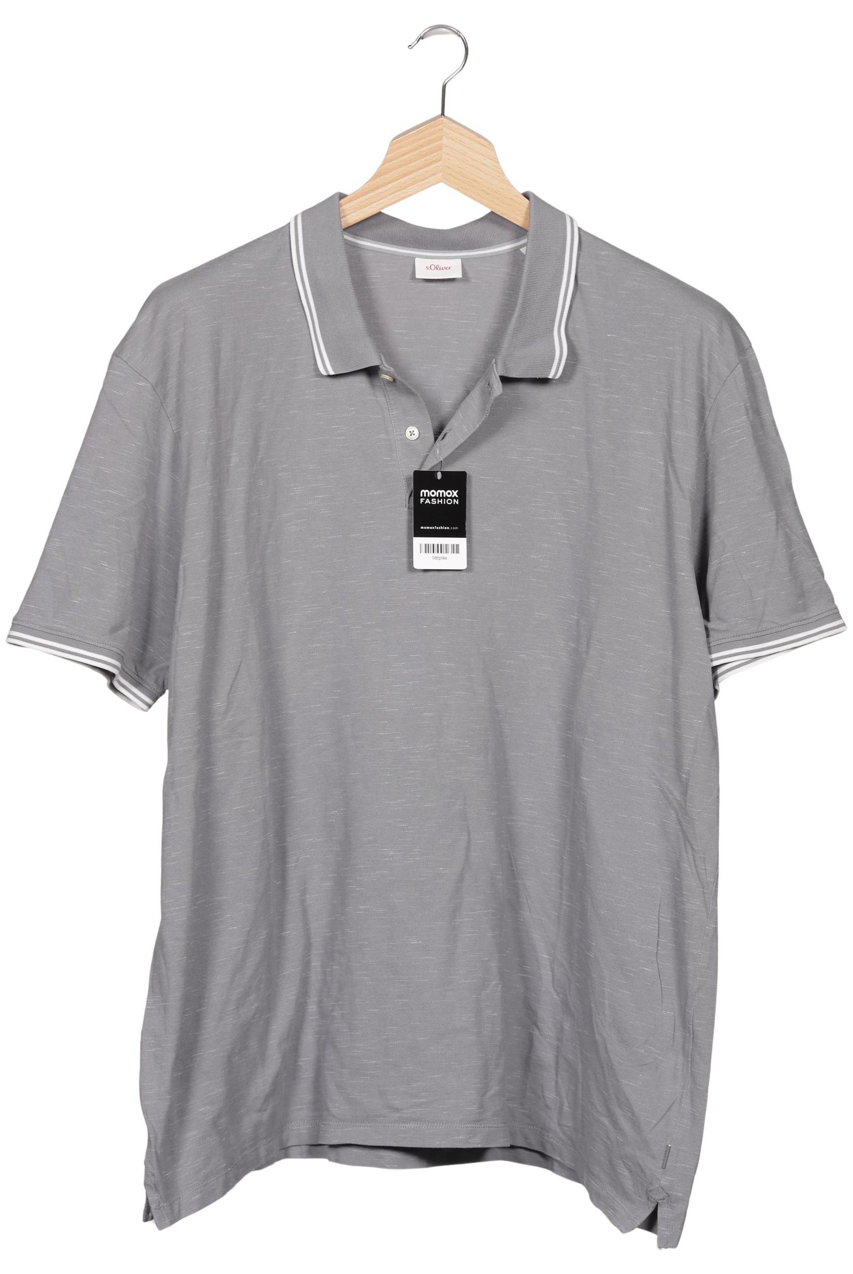 

s.Oliver Herren Poloshirt, grau, Gr. 60