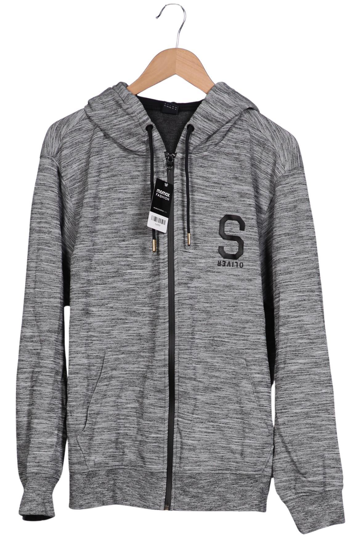 

s.Oliver Herren Kapuzenpullover, grau, Gr. 54