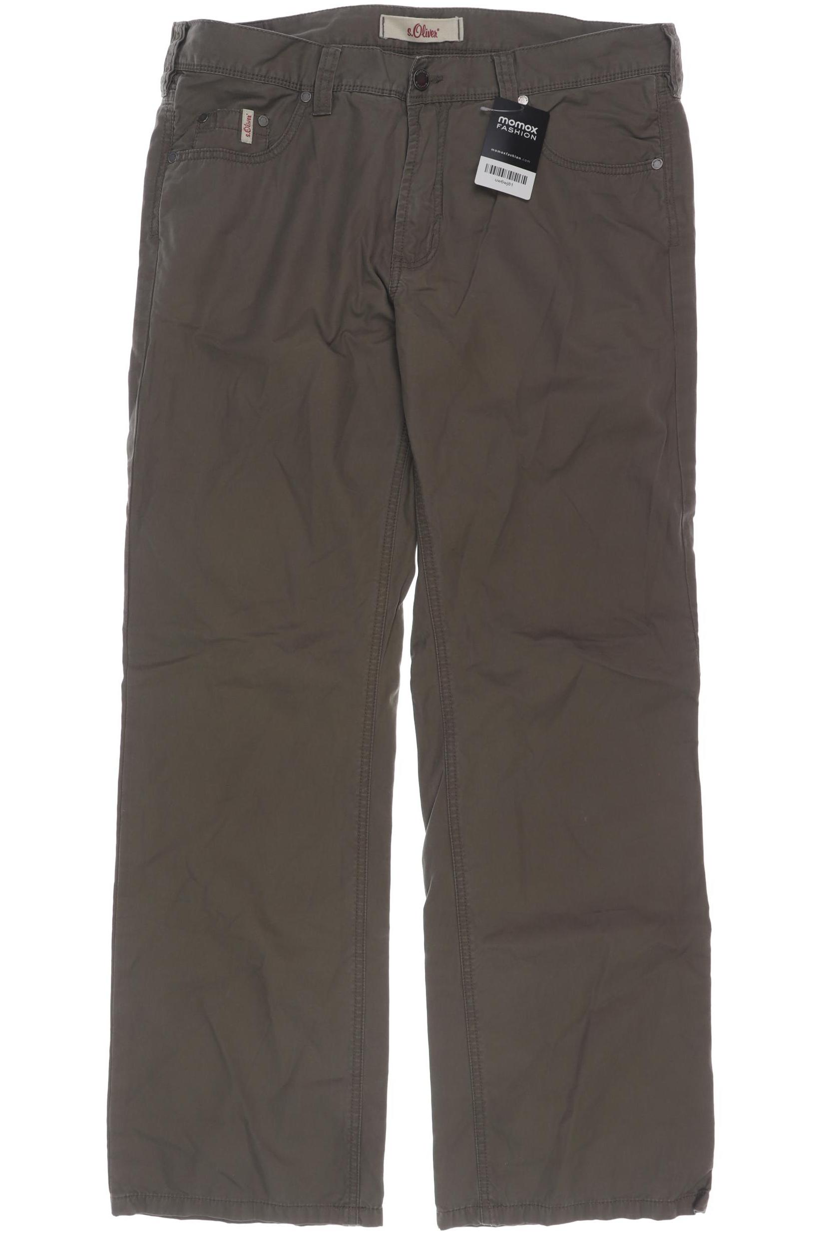 

s.Oliver Herren Stoffhose, braun, Gr. 34