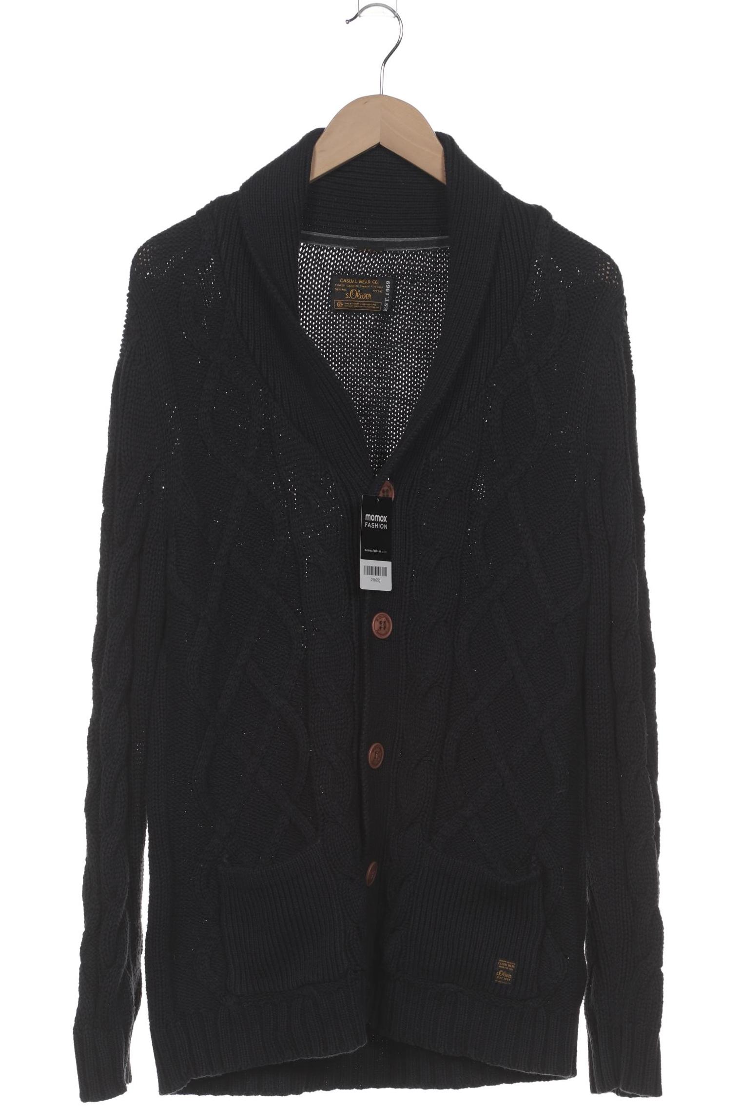 

s.Oliver Herren Strickjacke, marineblau, Gr. 52