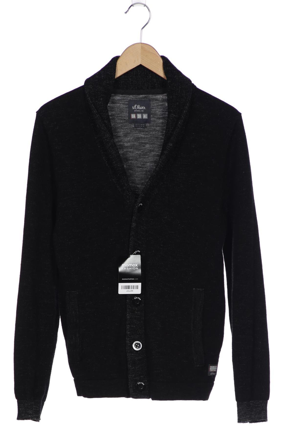 

s.Oliver Herren Strickjacke, schwarz