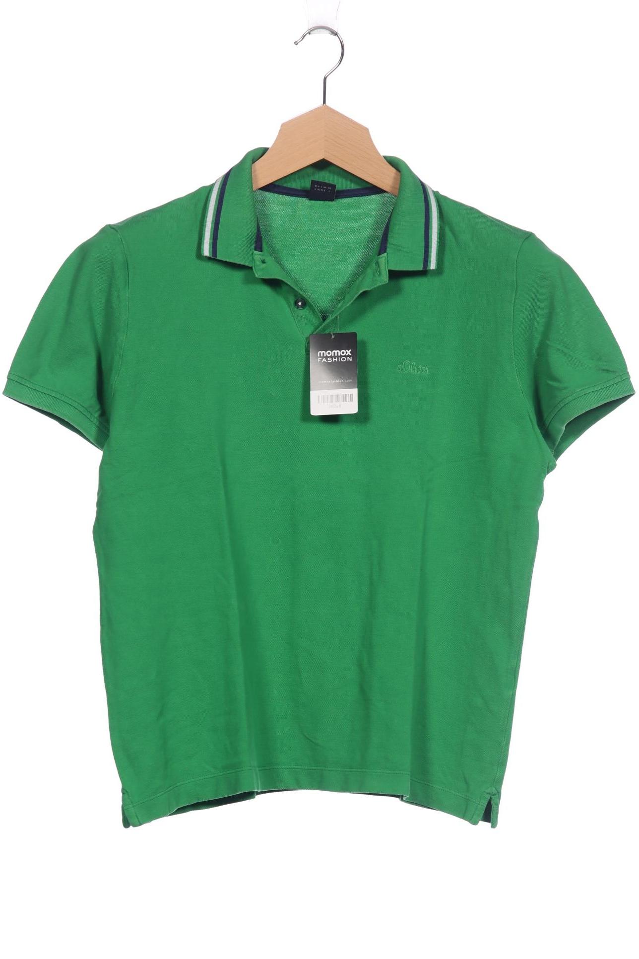 

s.Oliver Herren Poloshirt, grün, Gr. 52