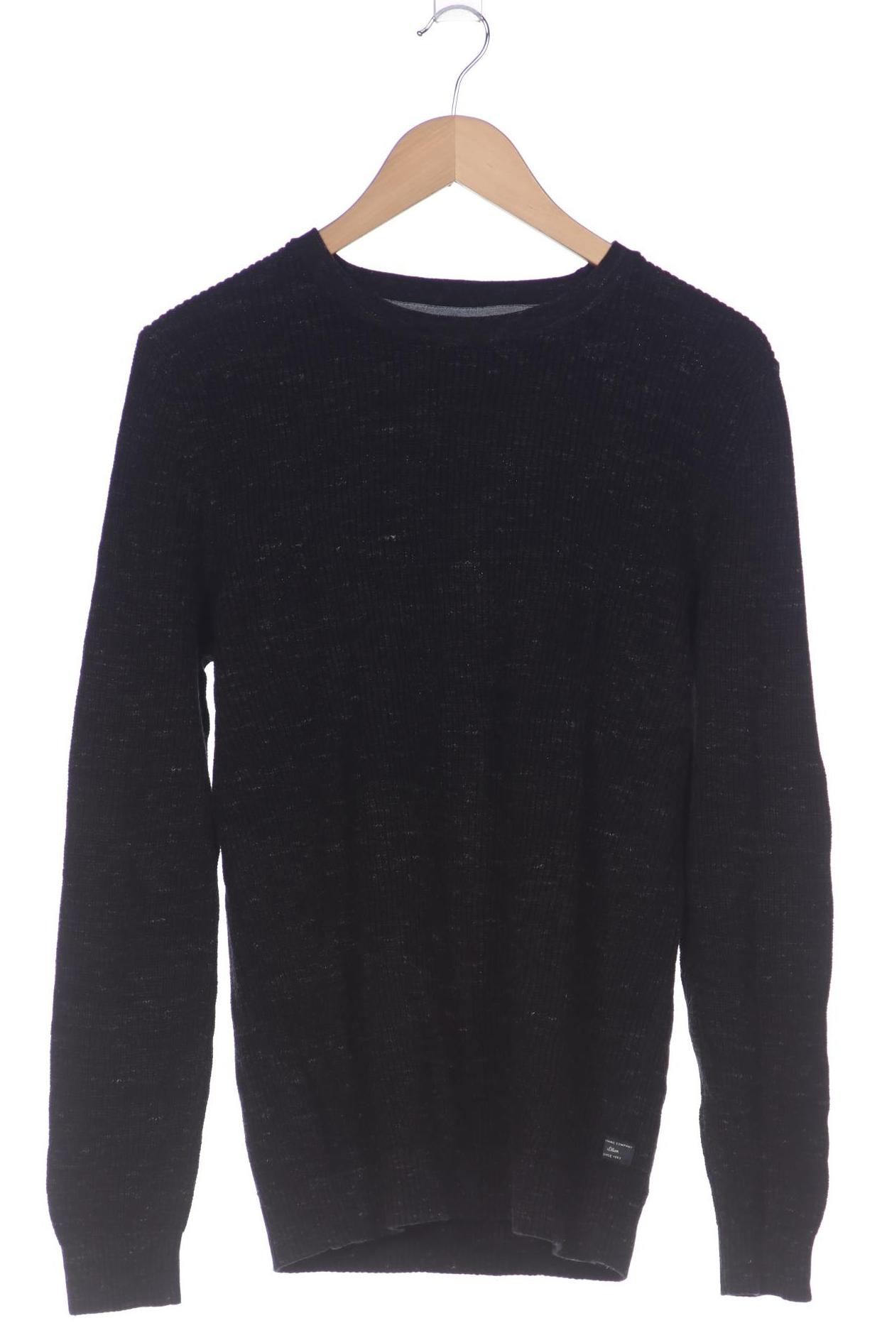 

s.Oliver Herren Pullover, schwarz, Gr. 48