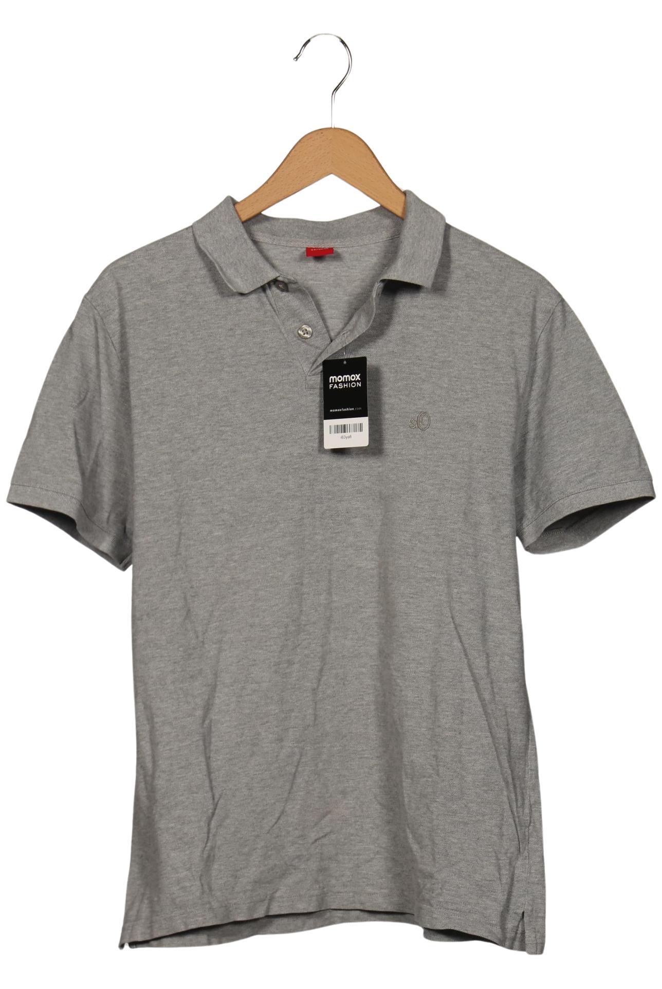 

s.Oliver Herren Poloshirt, grau, Gr. 52