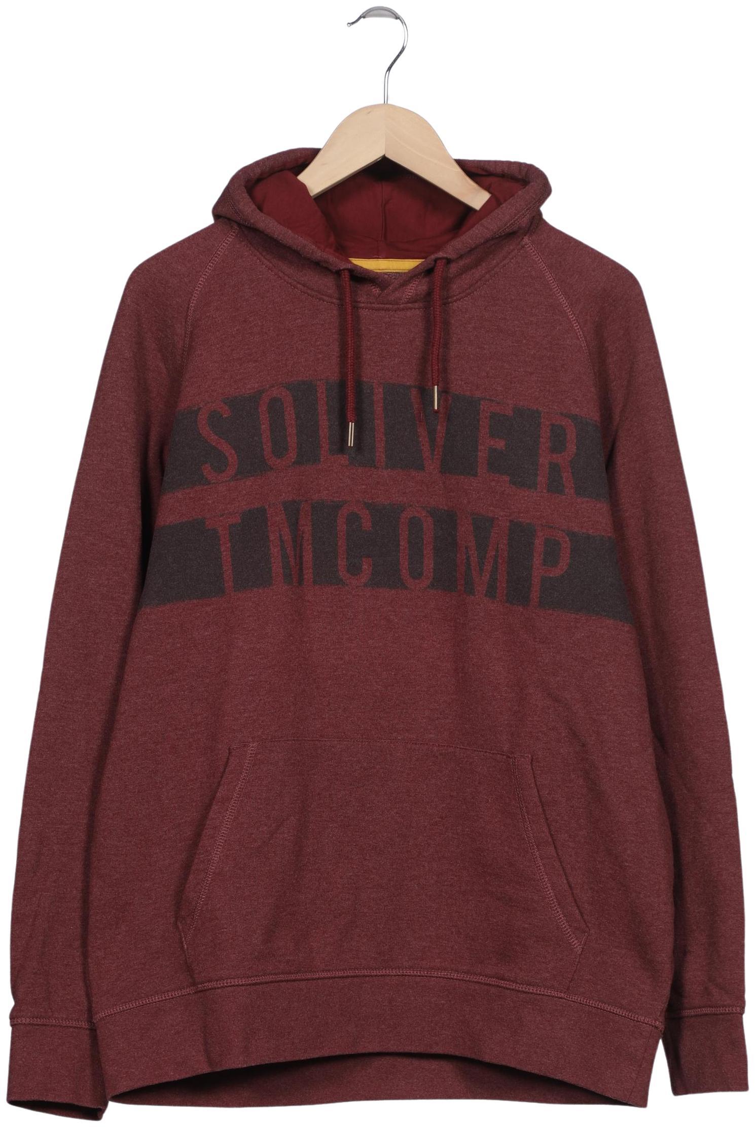 

s.Oliver Herren Kapuzenpullover, bordeaux, Gr. 54