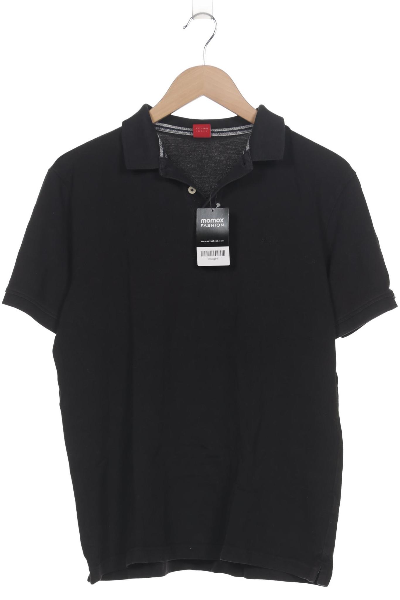 

s.Oliver Herren Poloshirt, schwarz, Gr. 52