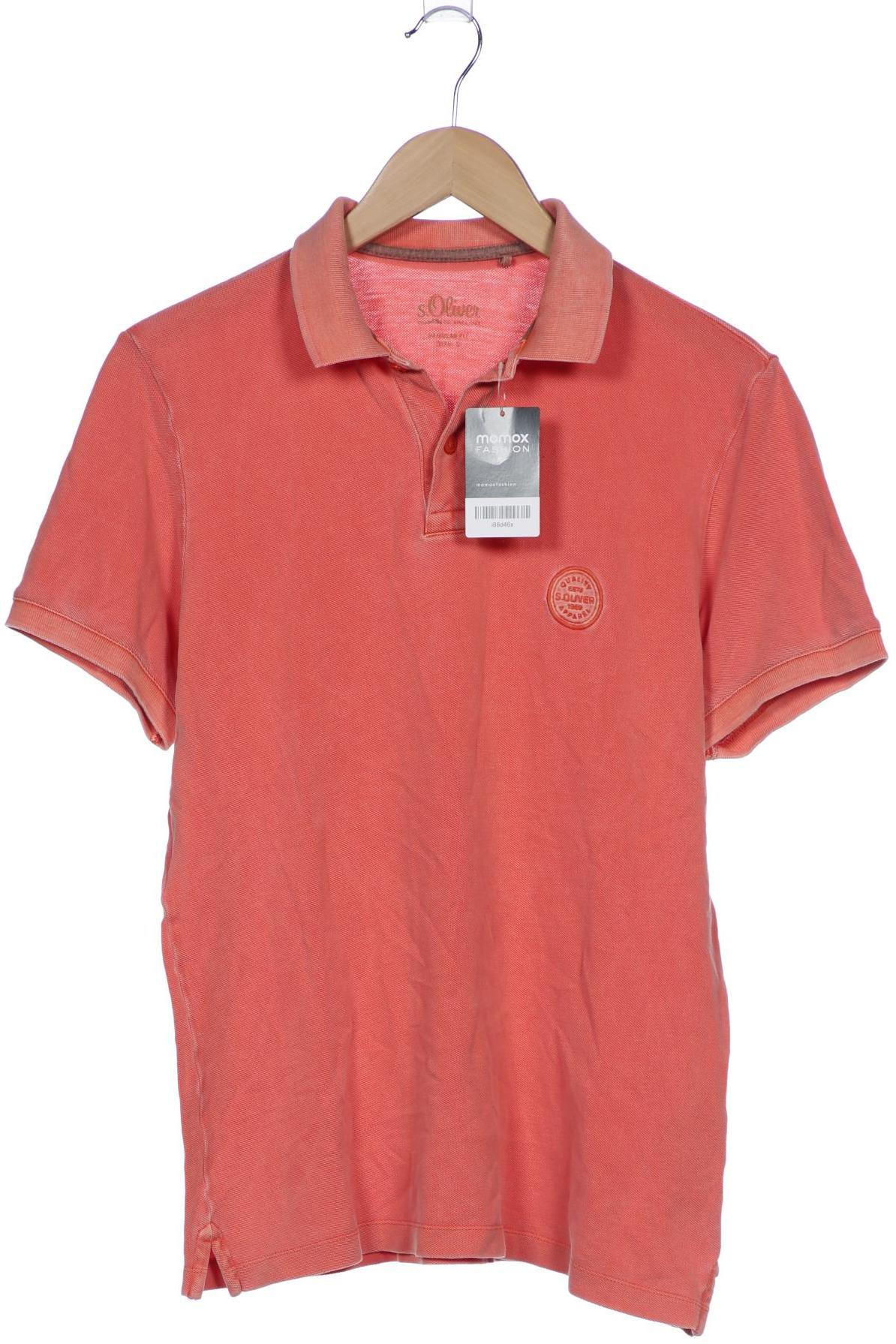 

s.Oliver Herren Poloshirt, orange, Gr. 46