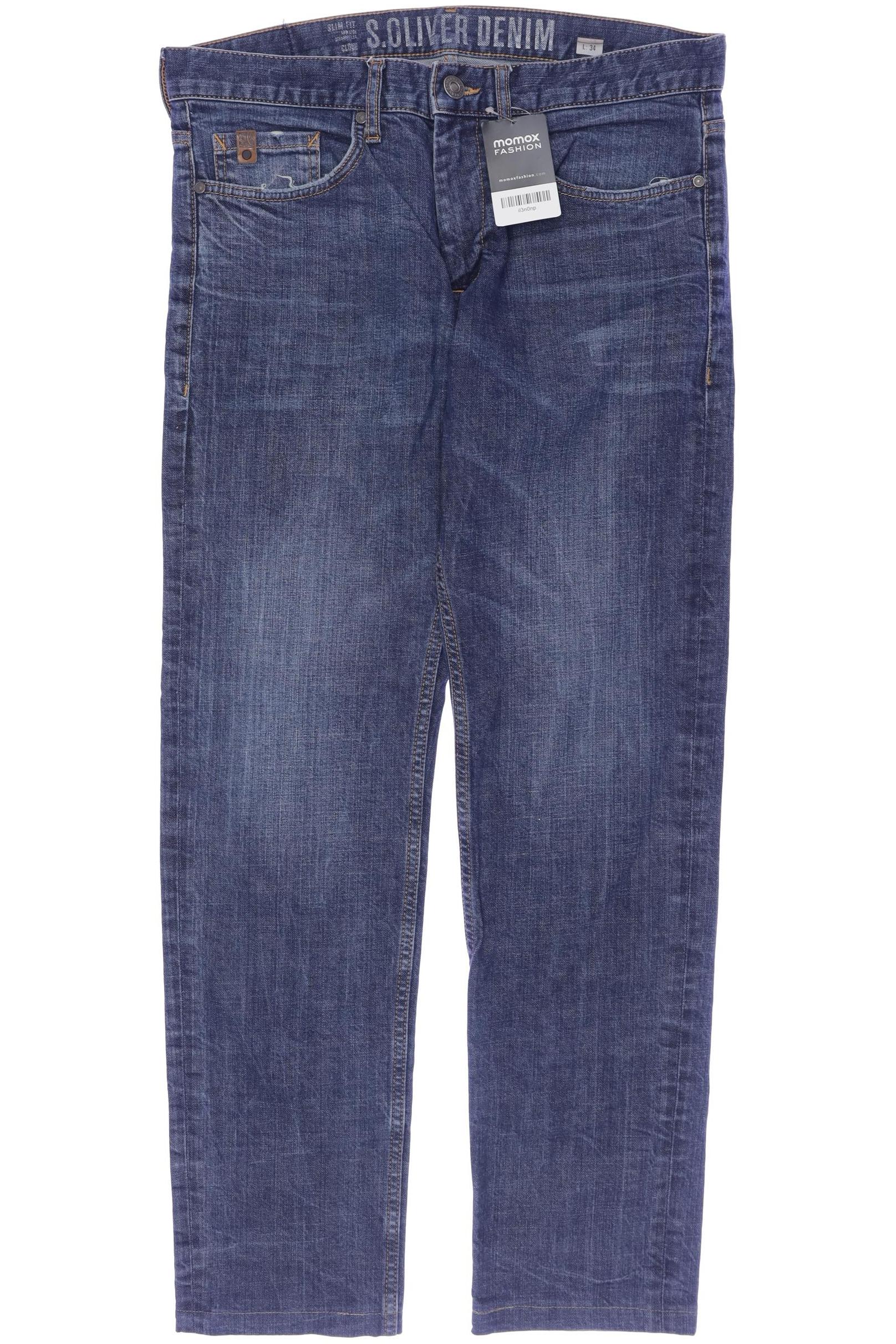

s.Oliver Herren Jeans, marineblau, Gr. 34