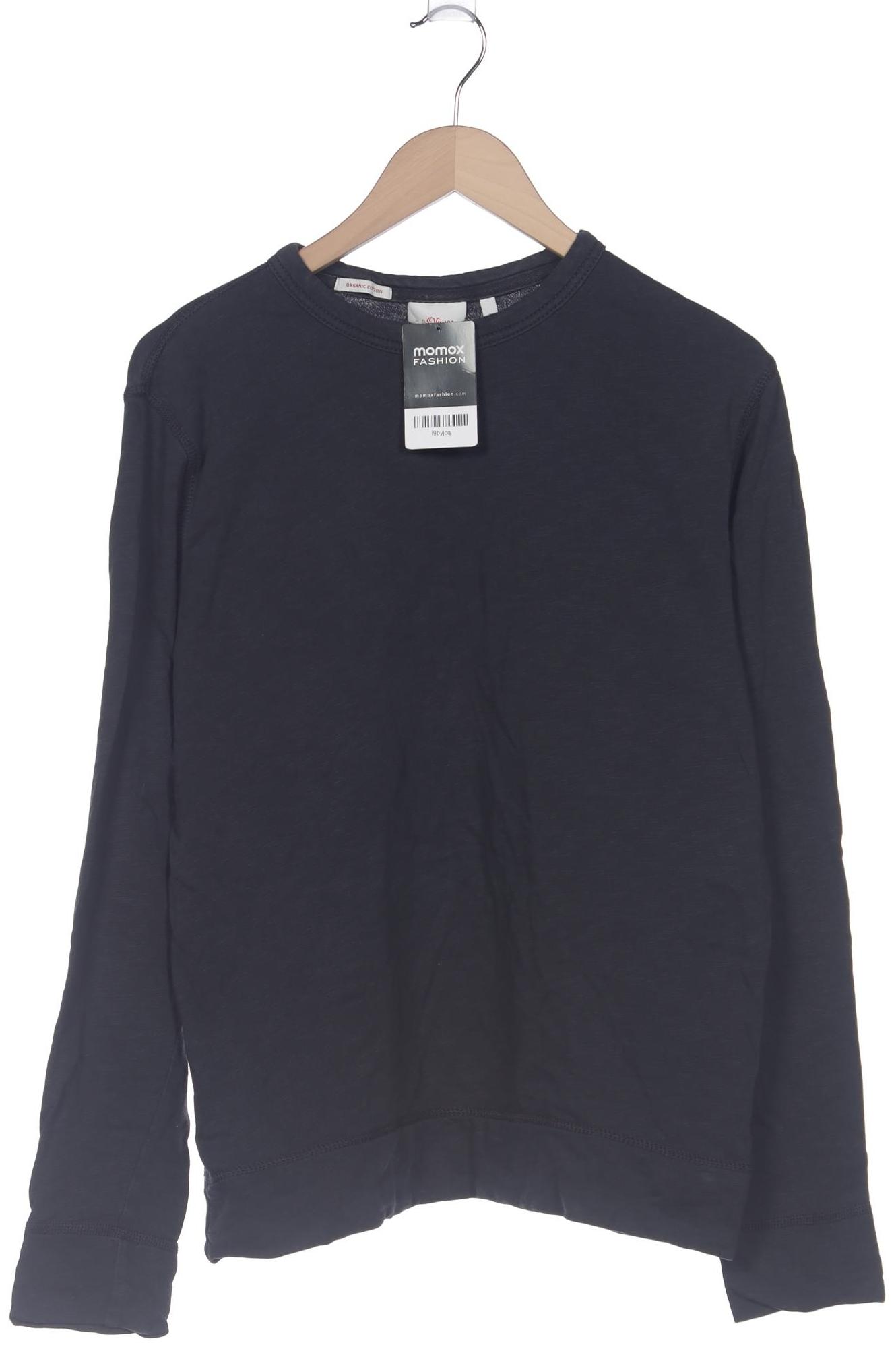 

s.Oliver Herren Langarmshirt, schwarz, Gr. 52