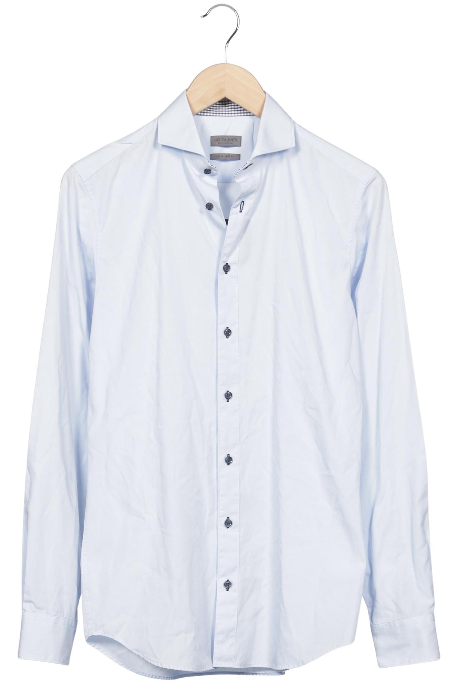 

s.Oliver Herren Hemd, hellblau, Gr. 44