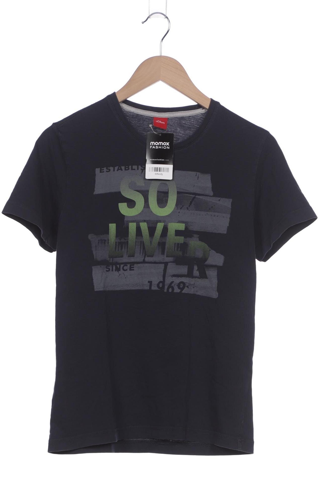 

s.Oliver Herren T-Shirt, marineblau, Gr. 46