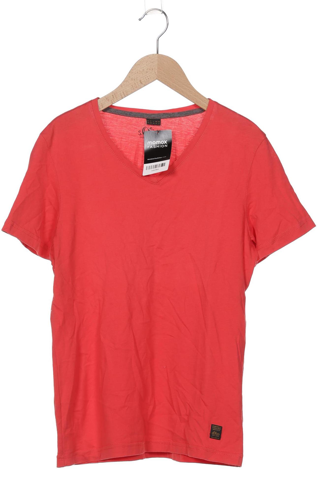 

s.Oliver Herren T-Shirt, rot, Gr. 46