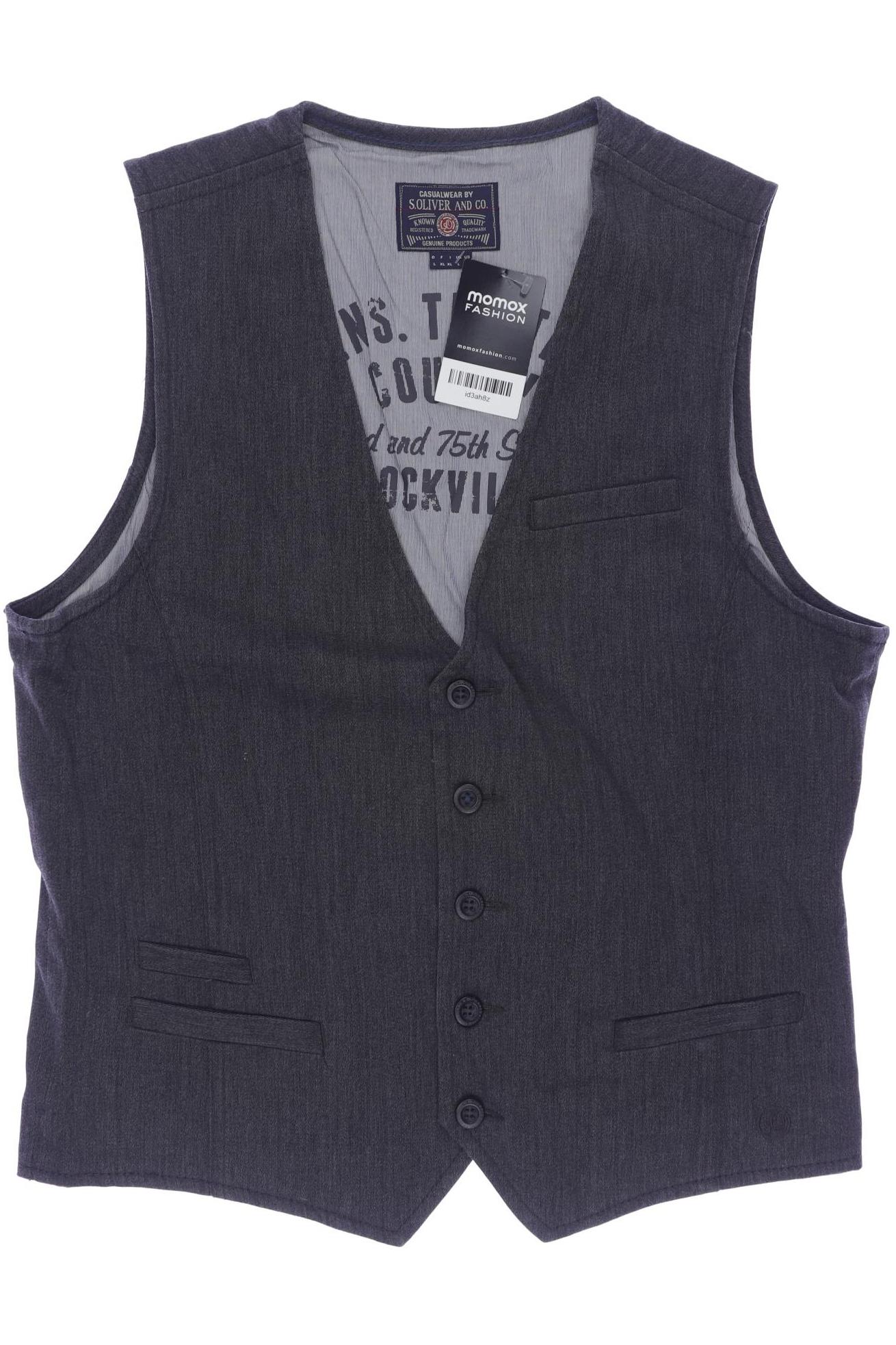 

s.Oliver Herren Weste, grau, Gr. 52