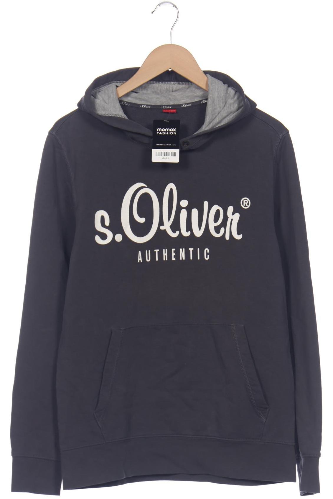 

s.Oliver Herren Kapuzenpullover, grau, Gr. 52