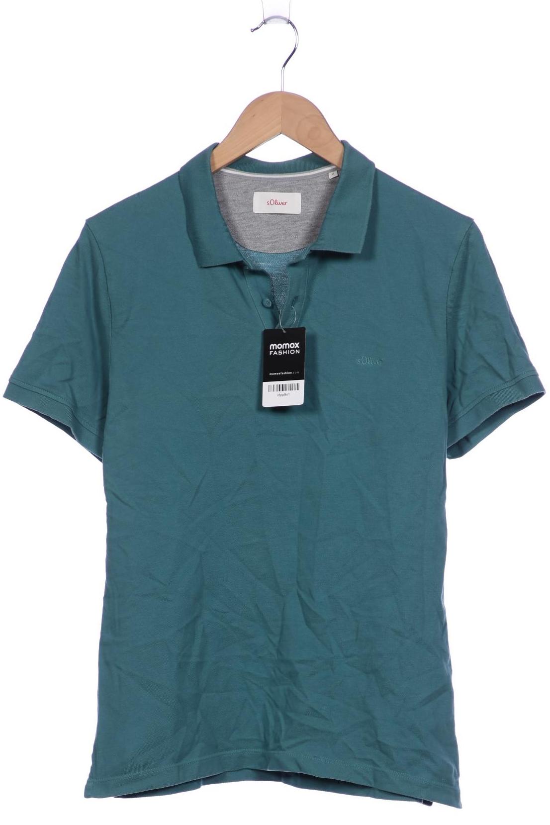 

s.Oliver Herren Poloshirt, türkis, Gr. 48