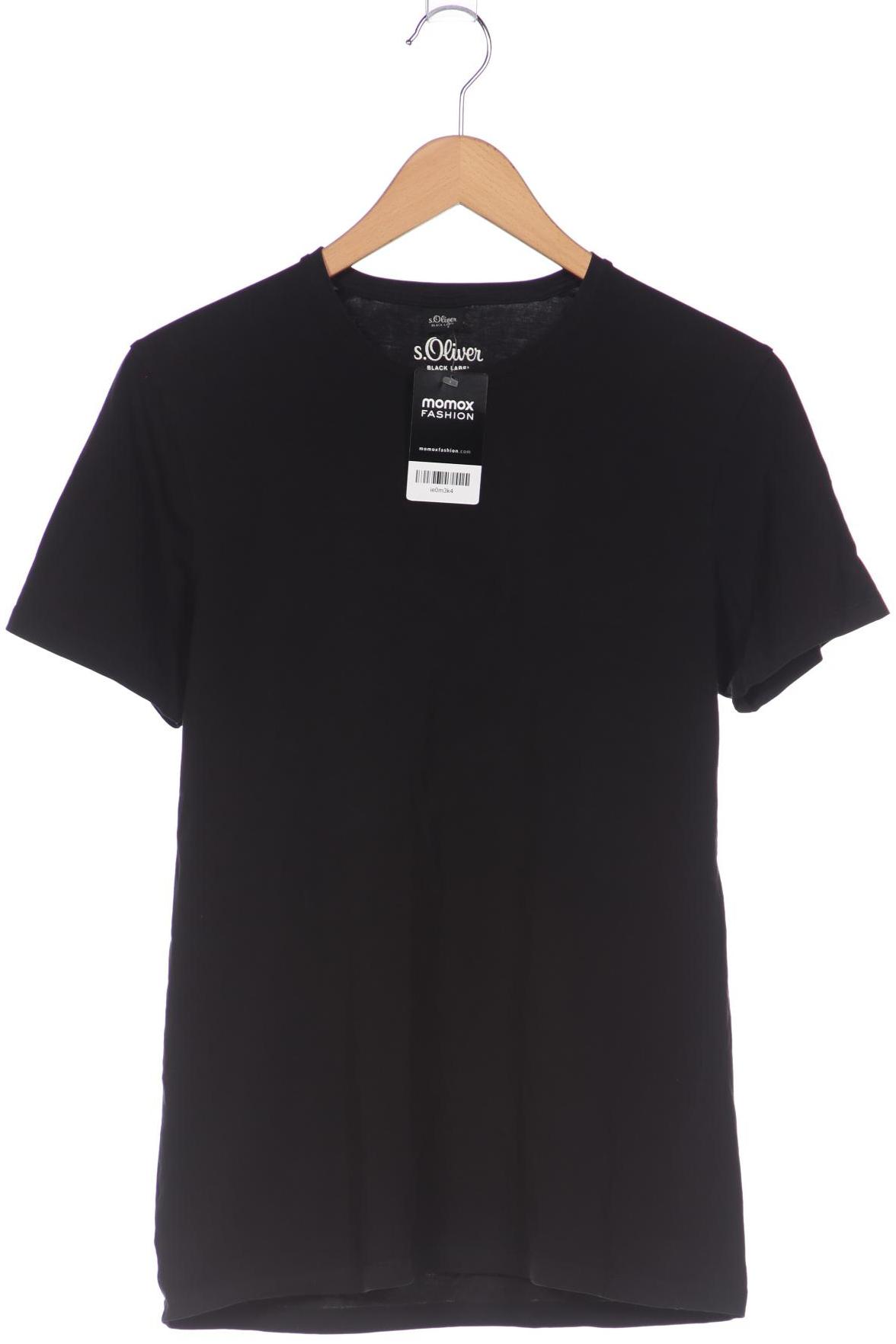 

s.Oliver Herren T-Shirt, schwarz, Gr. 48
