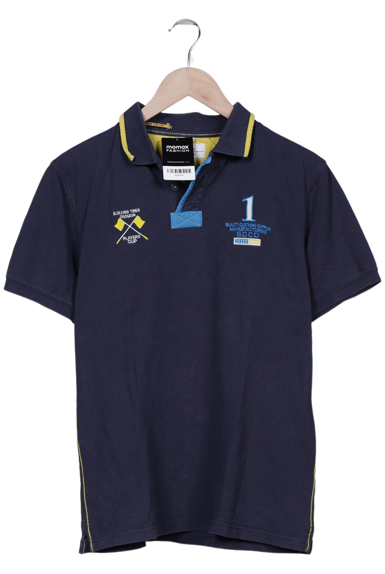 

s.Oliver Herren Poloshirt, marineblau, Gr. 52