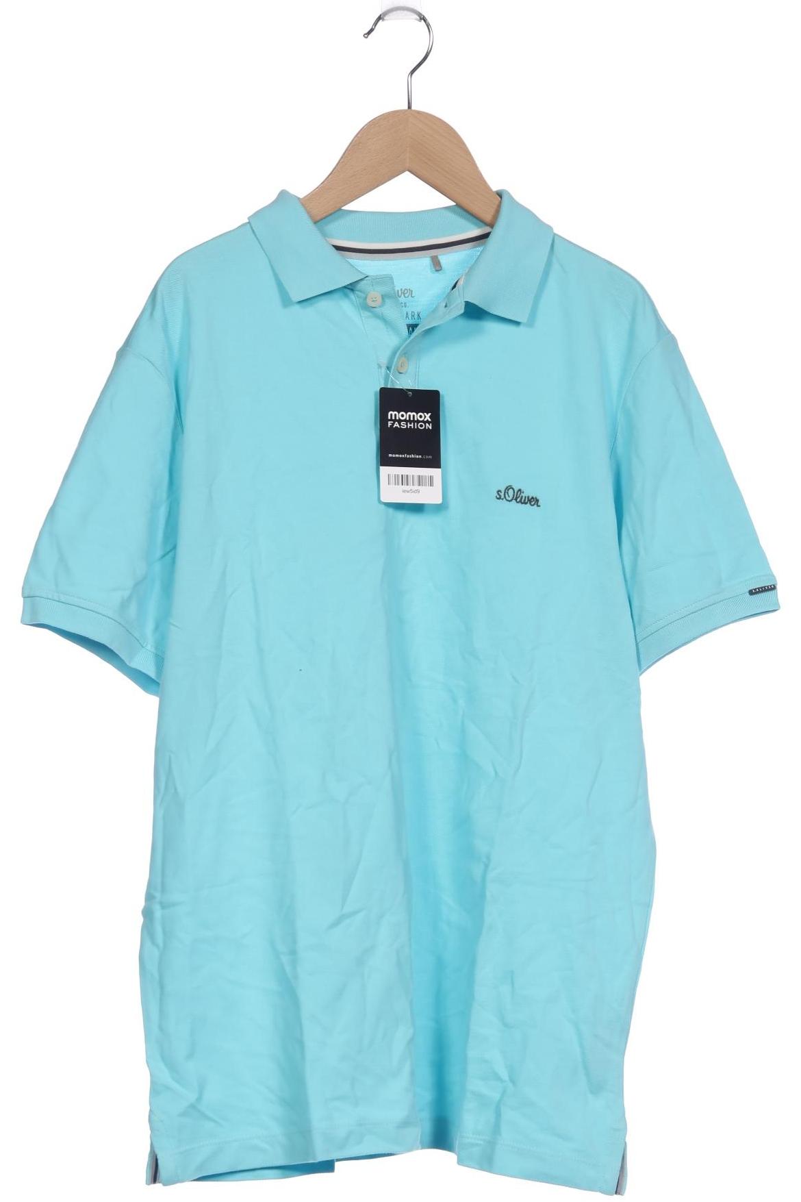 

s.Oliver Herren Poloshirt, türkis, Gr. 52