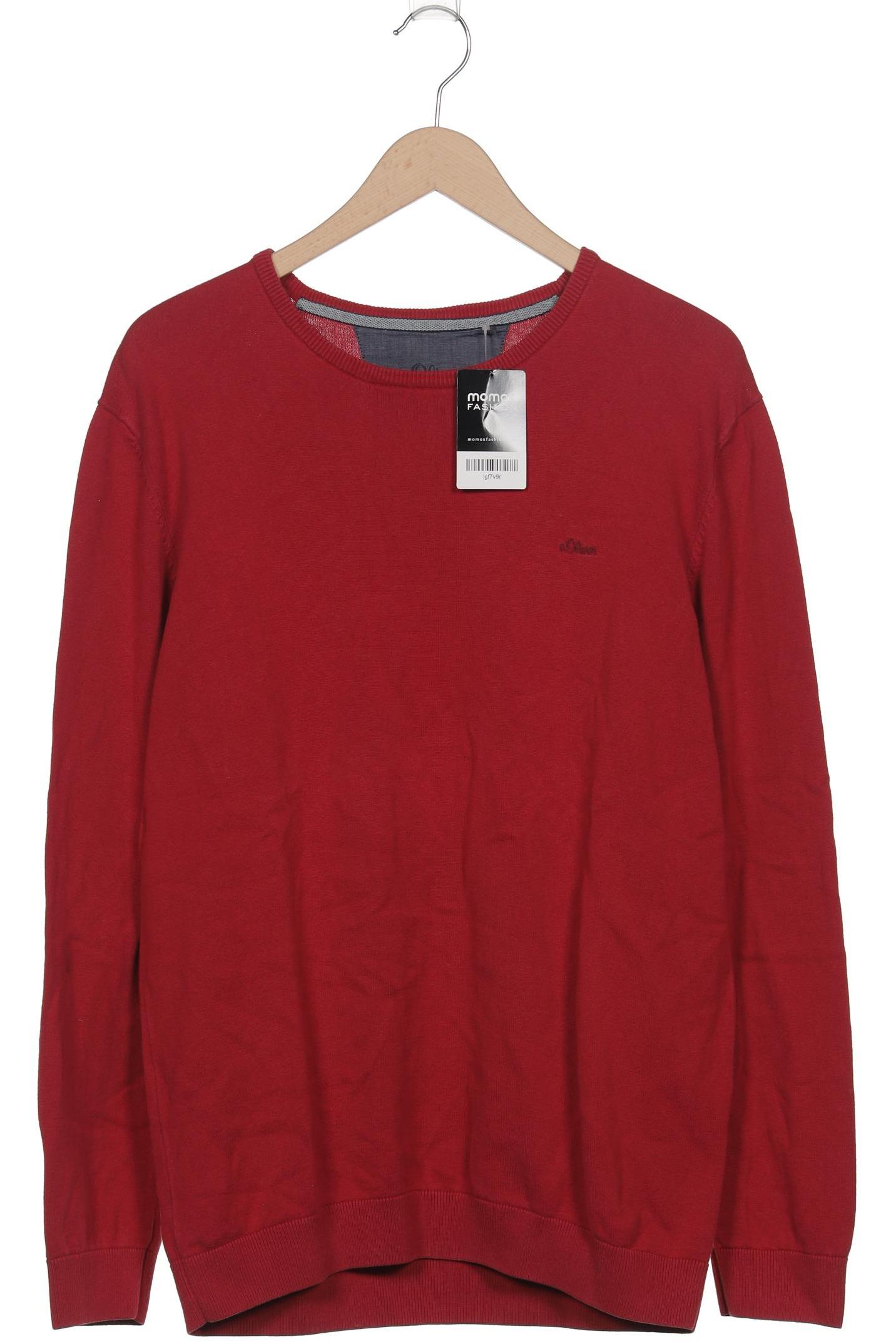 

s.Oliver Herren Pullover, rot, Gr. 54