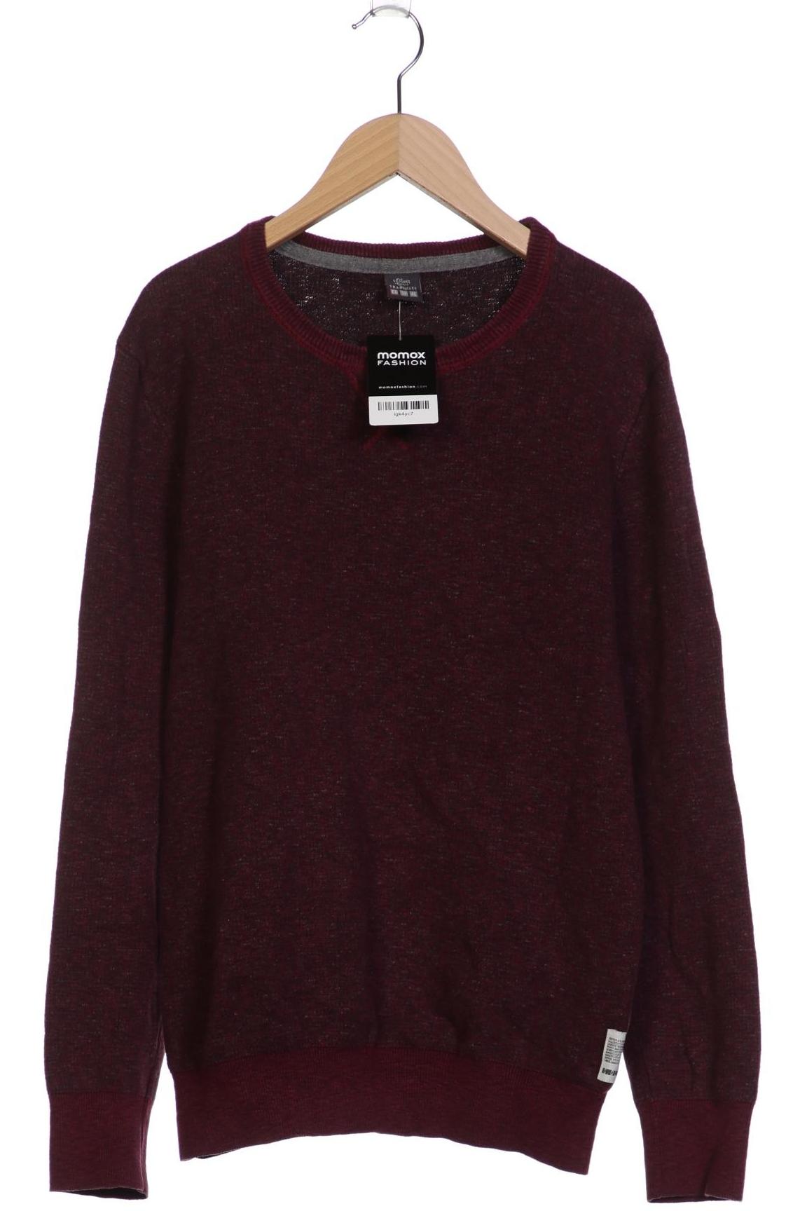 

s.Oliver Herren Pullover, bordeaux, Gr. 48