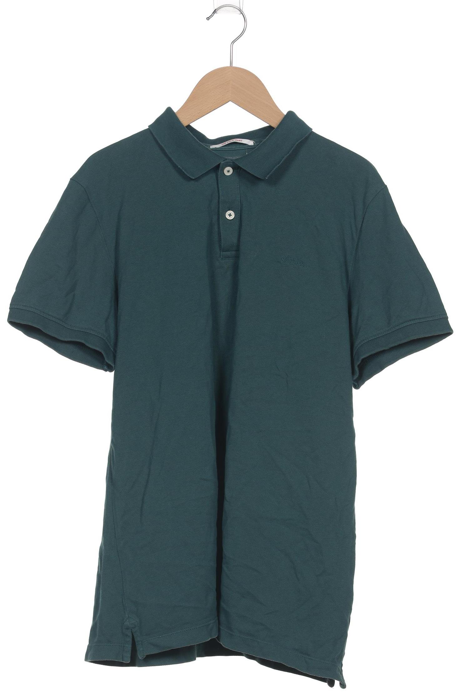 

s.Oliver Herren Poloshirt, türkis, Gr. 52