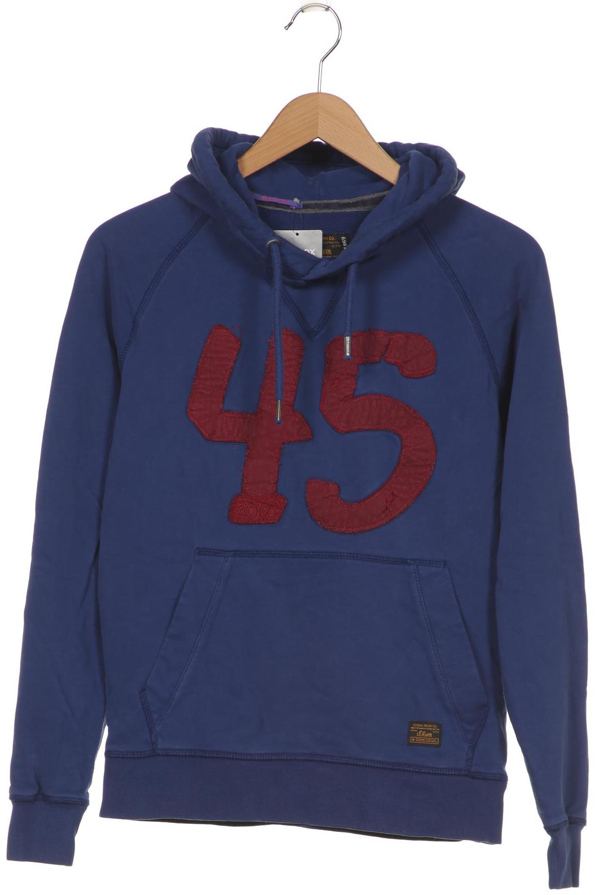 

s.Oliver Herren Kapuzenpullover, marineblau