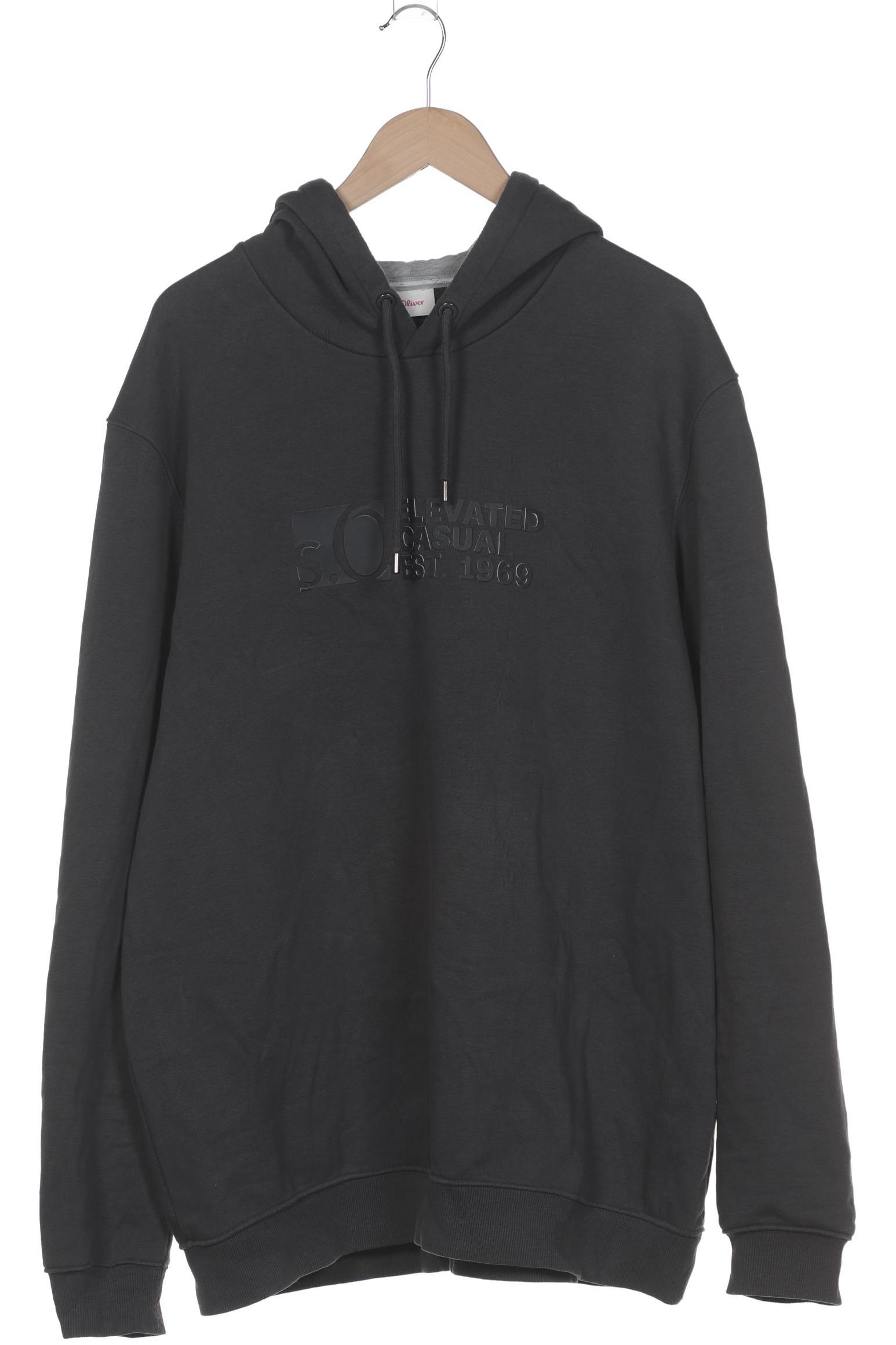 

s.Oliver Herren Kapuzenpullover, grau, Gr. 56
