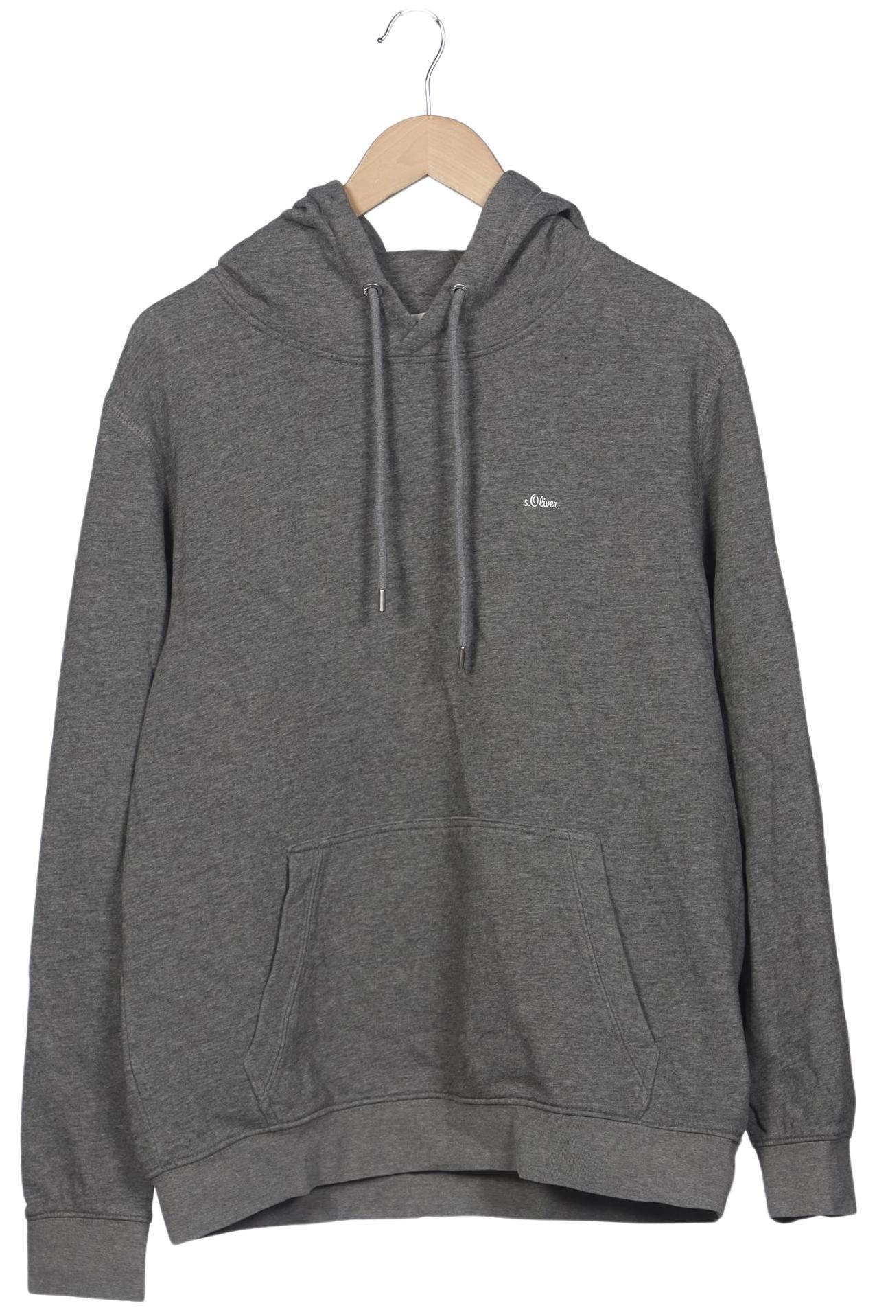 

s.Oliver Herren Kapuzenpullover, grau, Gr. 52