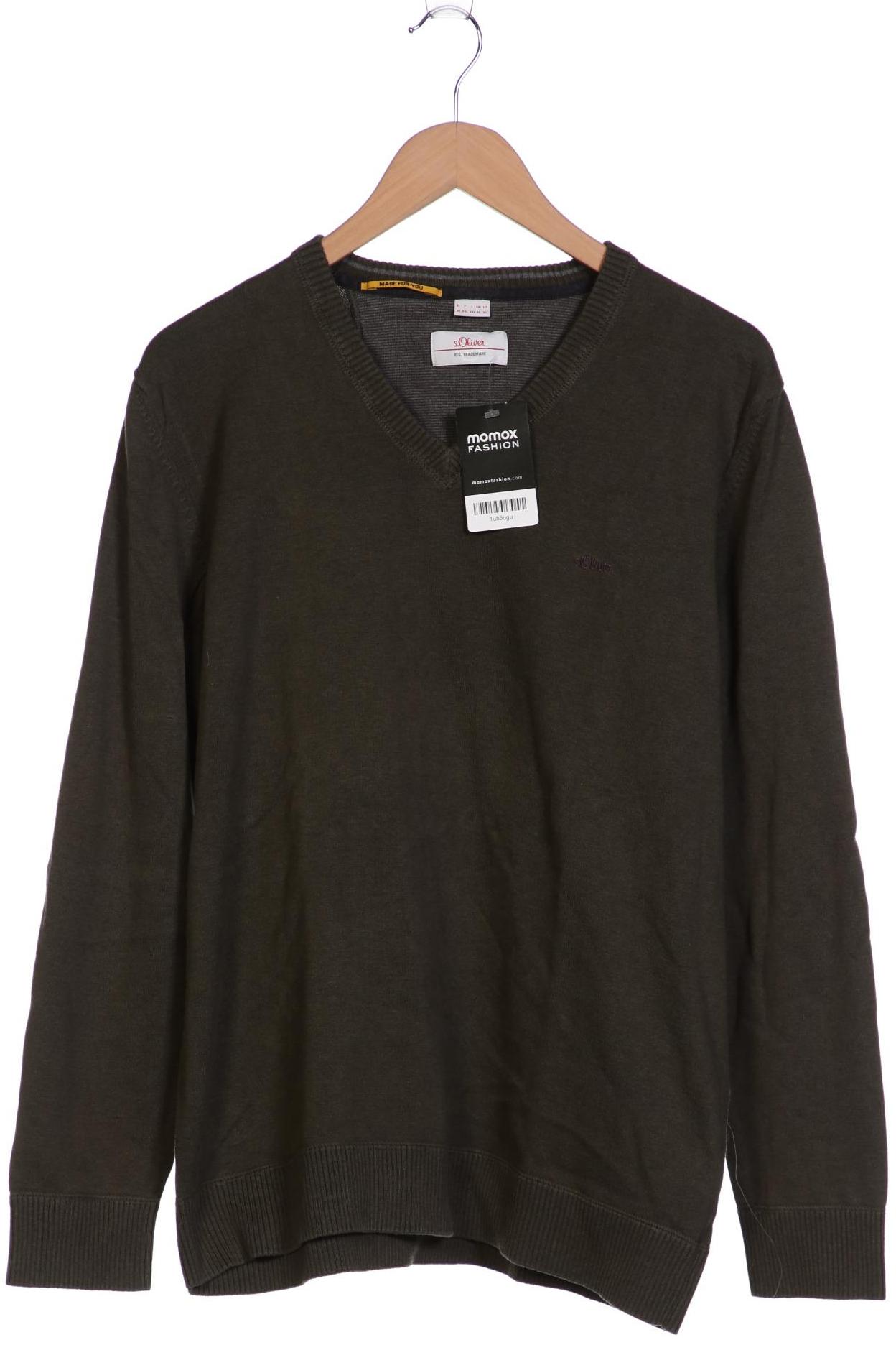 

s.Oliver Herren Pullover, grün, Gr. 54