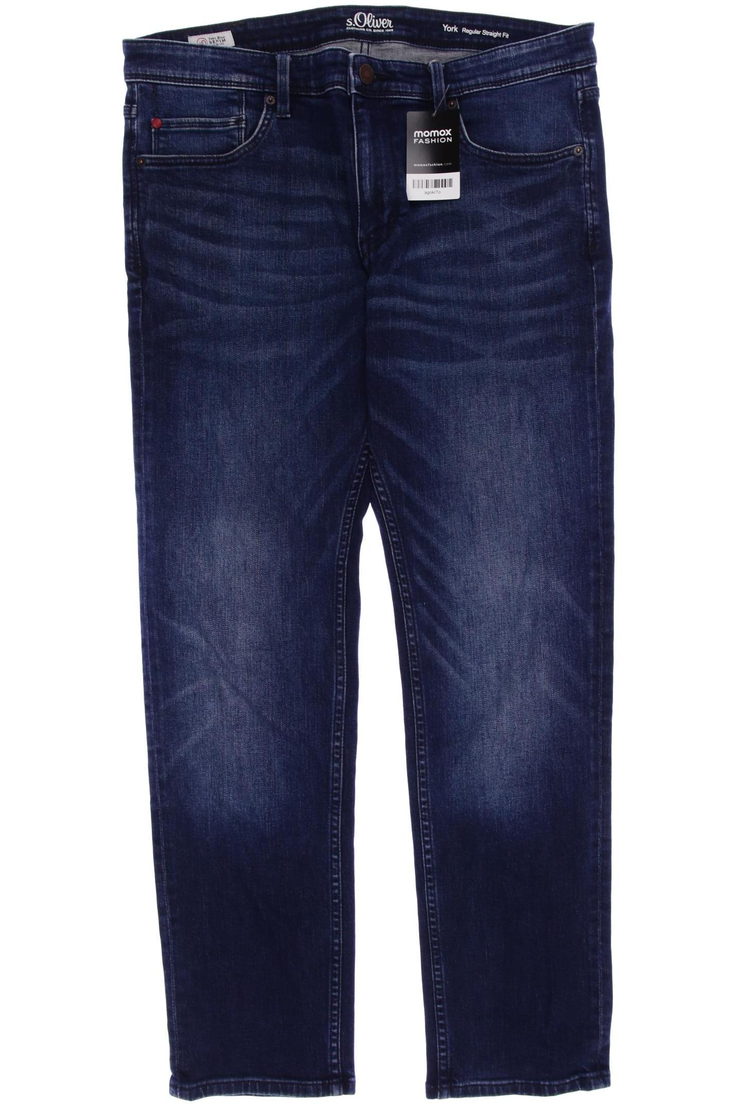

s.Oliver Herren Jeans, marineblau, Gr. 34