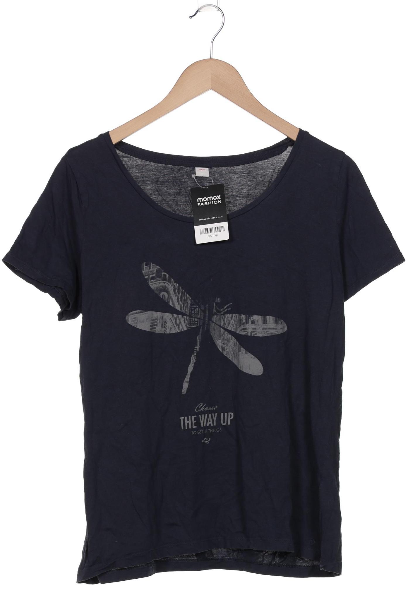 

s.Oliver Herren T-Shirt, marineblau, Gr. 44