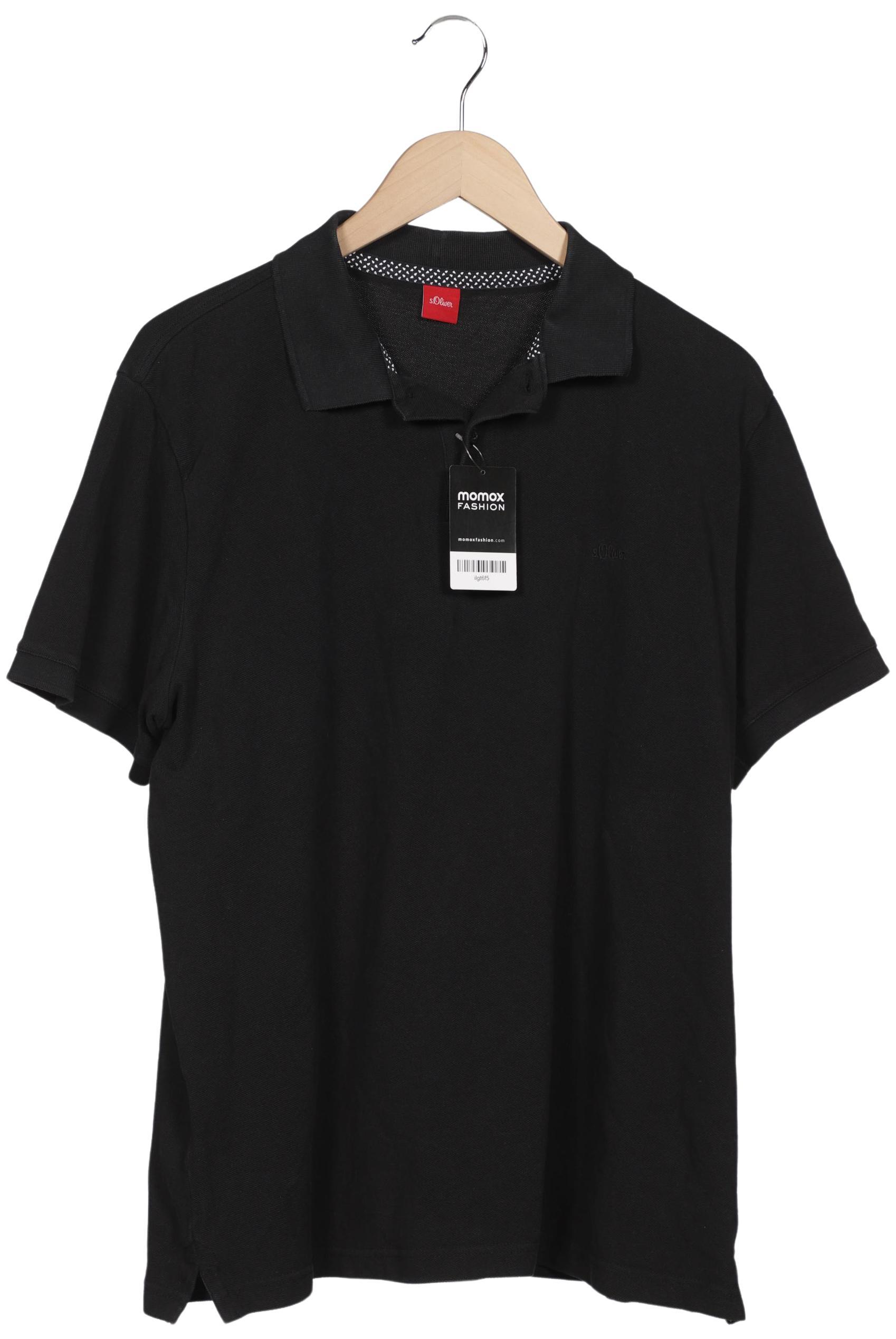 

s.Oliver Herren Poloshirt, schwarz, Gr. 54