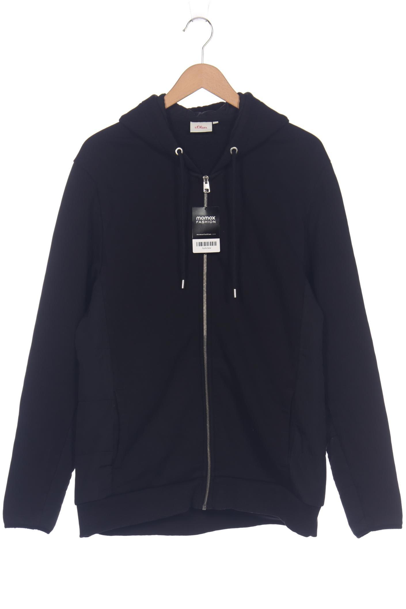 

s.Oliver Herren Kapuzenpullover, schwarz, Gr. 54