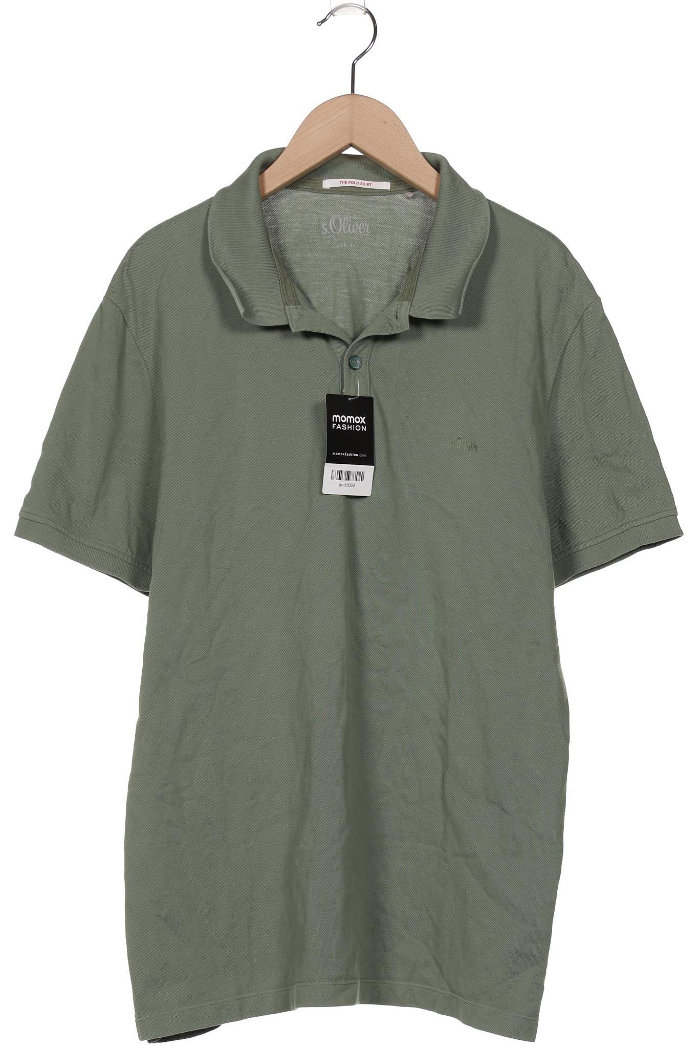 

s.Oliver Herren Poloshirt, grün, Gr. 54